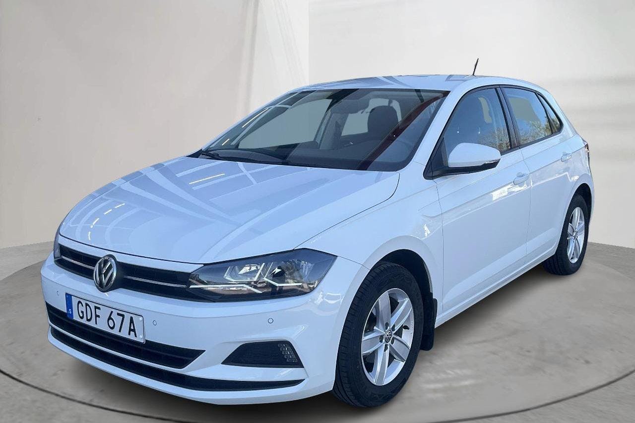 VW Polo 1.0 TGI 5dr (90hk) - 29 840 km - Manual - white - 2020