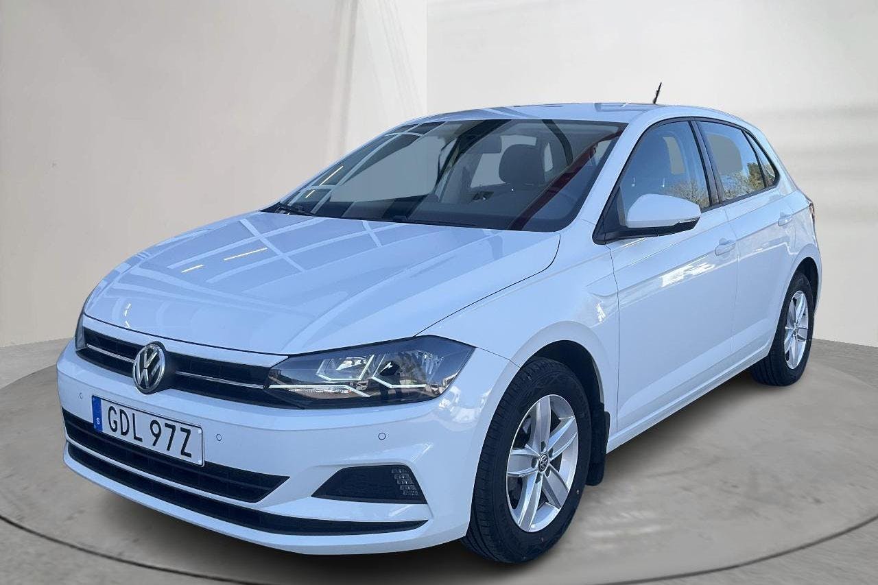 VW Polo 1.0 TGI 5dr (90hk) - 33 260 km - Manual - white - 2020