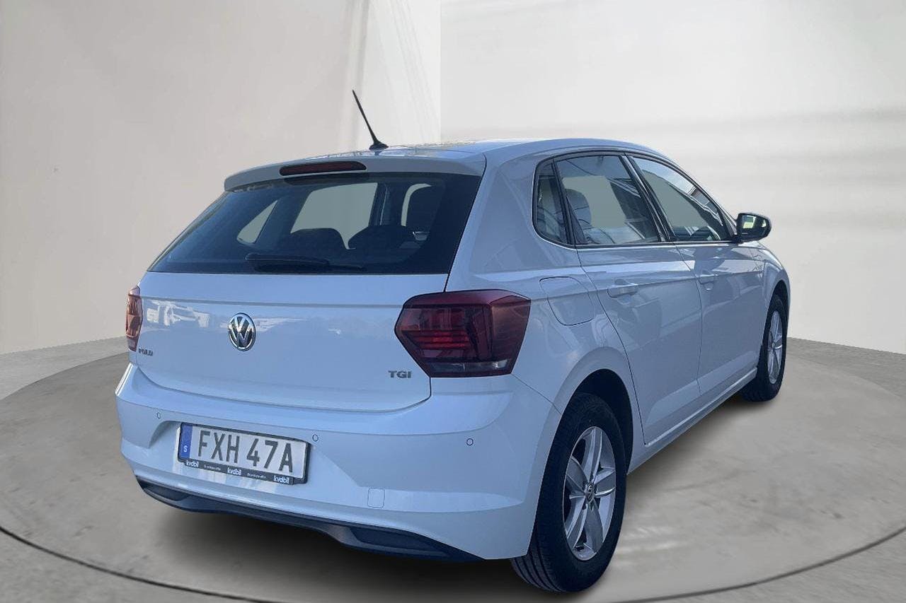 VW Polo 1.0 TGI 5dr (90hk) - 2 839 mil - Manuell - vit - 2020