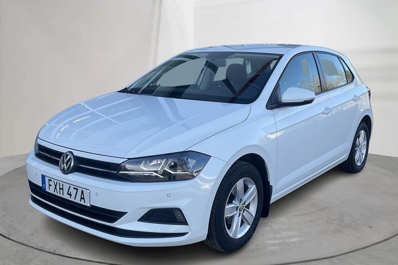 VW Polo 1.0 TGI 5dr (90hk) - 28 390 km - Manualna - biały - 2020