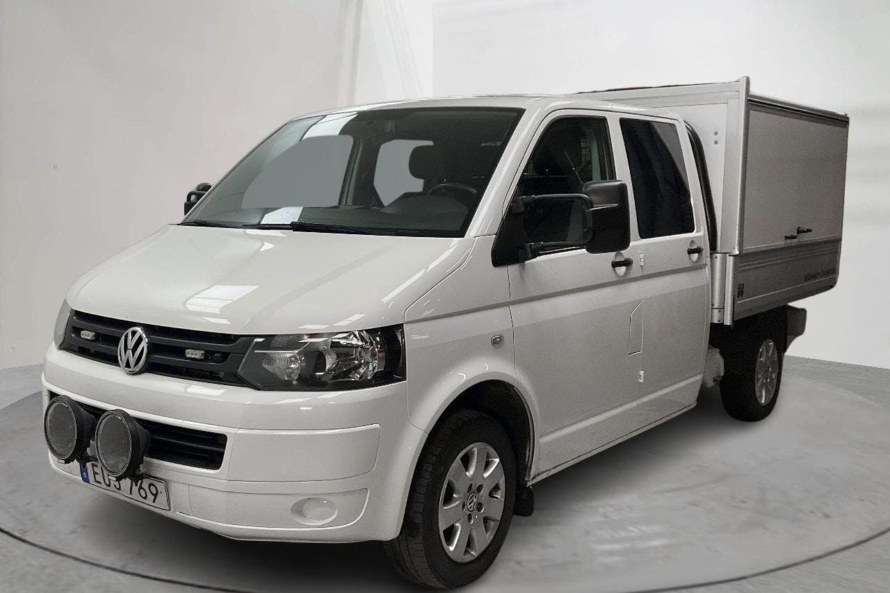 VW Transporter T5 2.0 TDI Pickup 4MOTION (140hk) - 10 054 mil - Manuell - vit - 2015