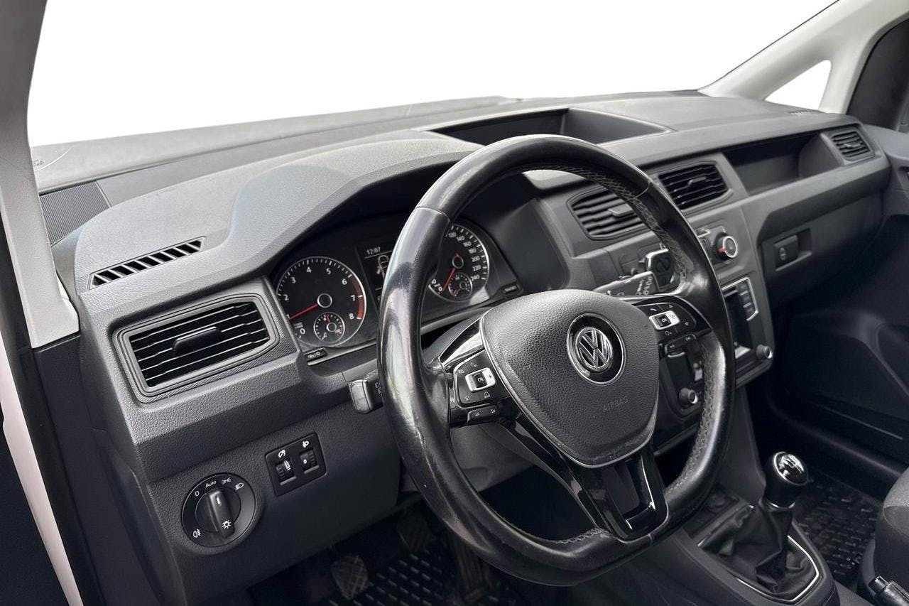 VW Caddy 1.0 TSI Skåp (102hk) - 22 387 mil - Manuell - vit - 2016