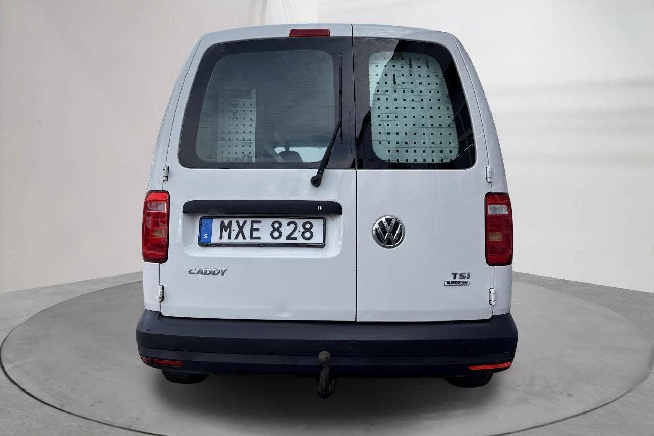 VW Caddy 1.0 TSI Skåp (102hk) - 22 387 mil - Manuell - vit - 2016