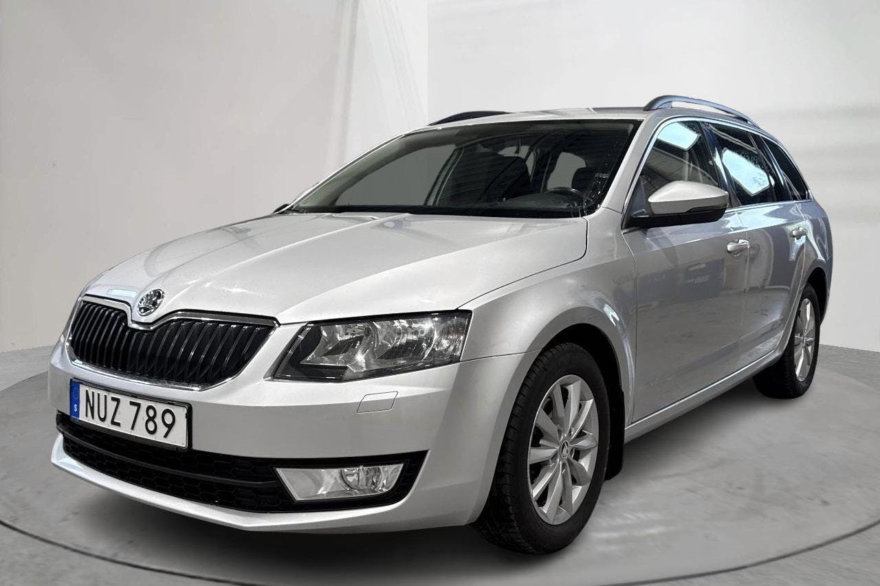 Skoda Octavia III 1.4 G-TEC Combi (110hk) - 96 490 km - Manualna - srebro - 2015