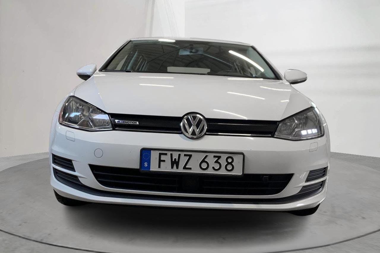 VW Golf VII 1.4 TGI BlueMotion Sportscombi (110hk) - 7 536 mil - Manuell - vit - 2015