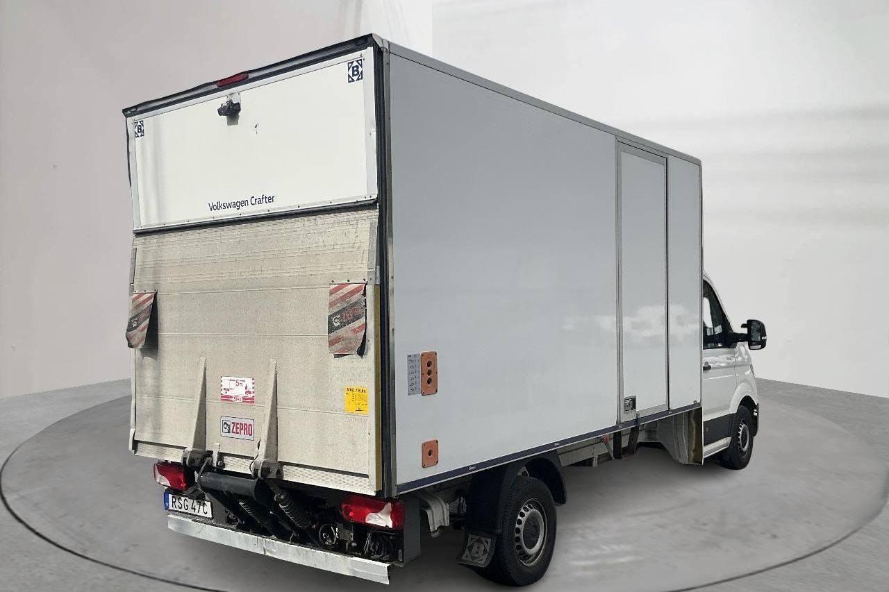 VW Crafter 35 2.0 TDI Volymskåp (177hk) - 29 167 mil - Automat - vit - 2019