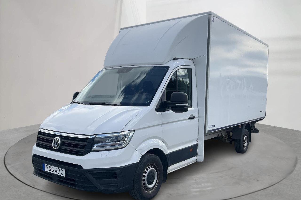 VW Crafter 35 2.0 TDI Volymskåp (177hk) - 29 167 mil - Automat - vit - 2019
