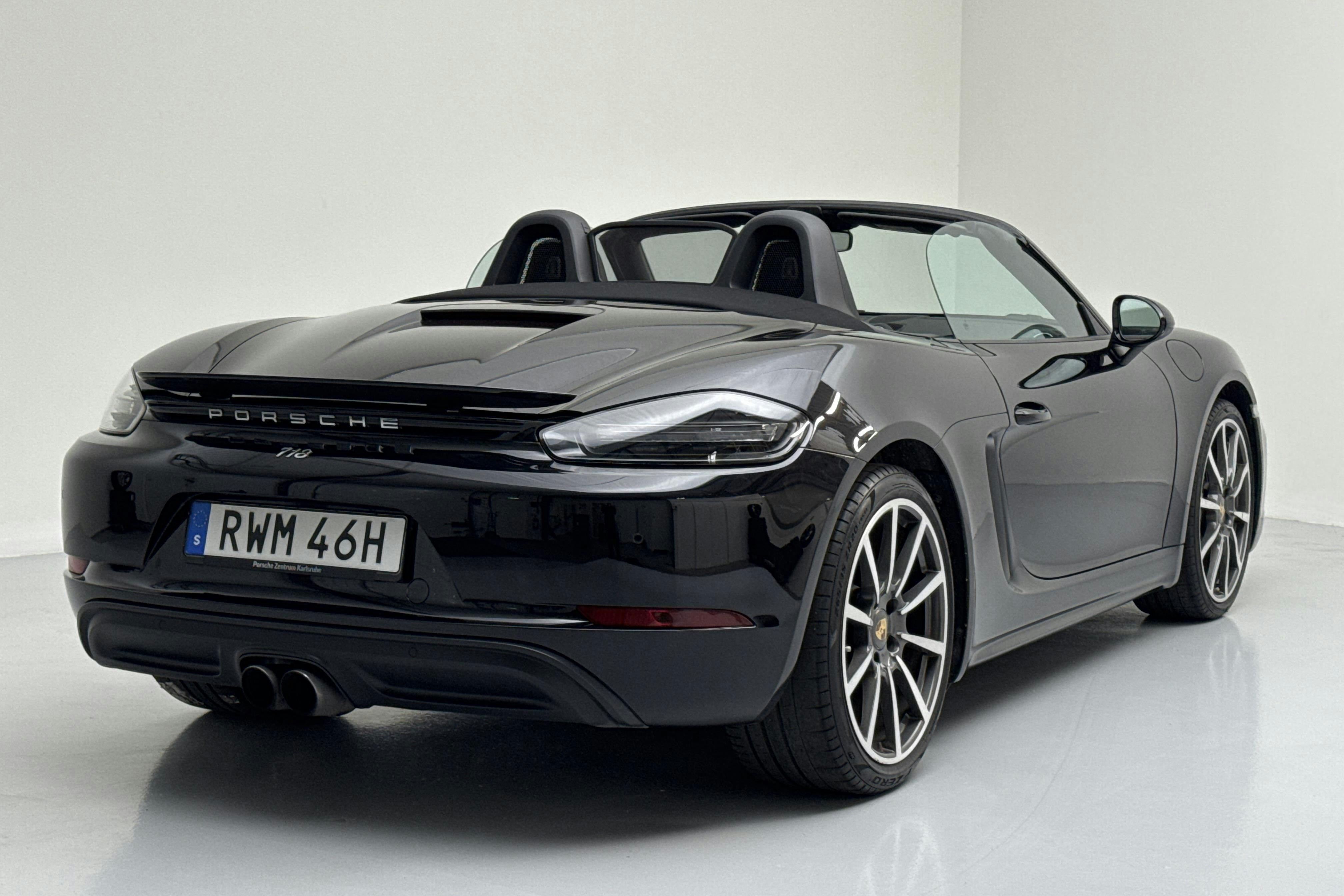 Porsche 718 Boxster (300hk) - 5 641 mil - Manuell - svart - 2018