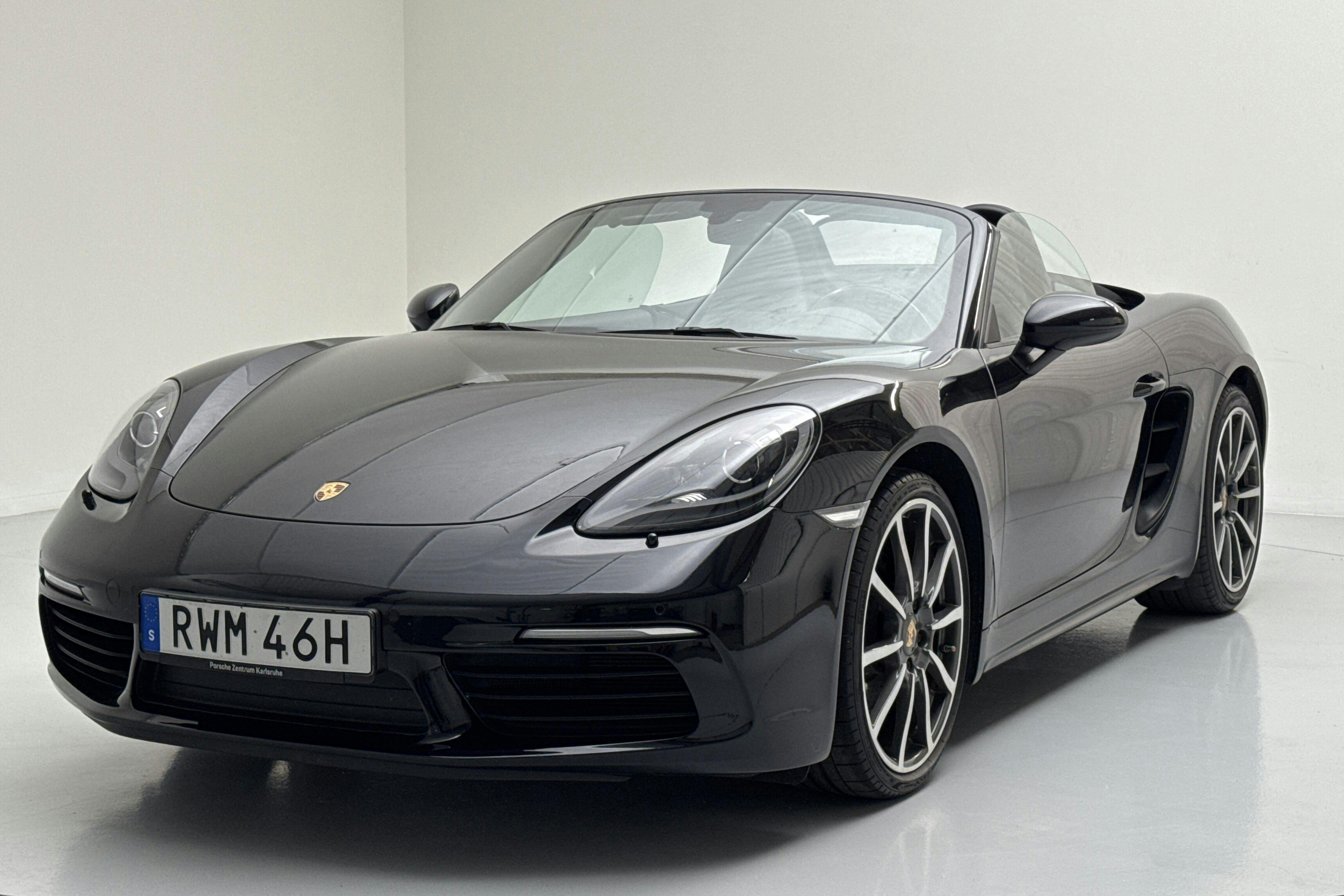 Porsche 718 Boxster (300hk) - 56 410 km - Manual - black - 2018