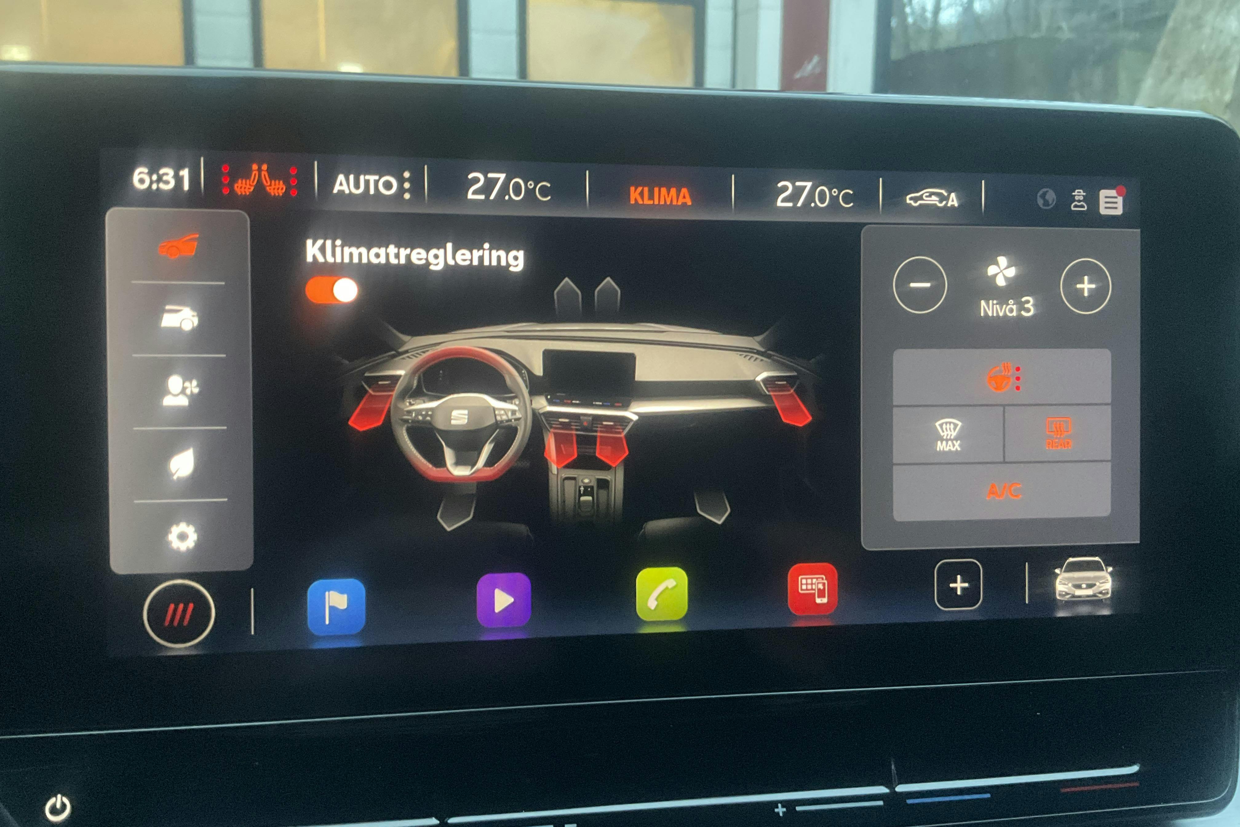 Seat Leon 1.4 e-Hybrid Plug-in Sportstourer (204hk) - 53 020 km - Automatic - black - 2021