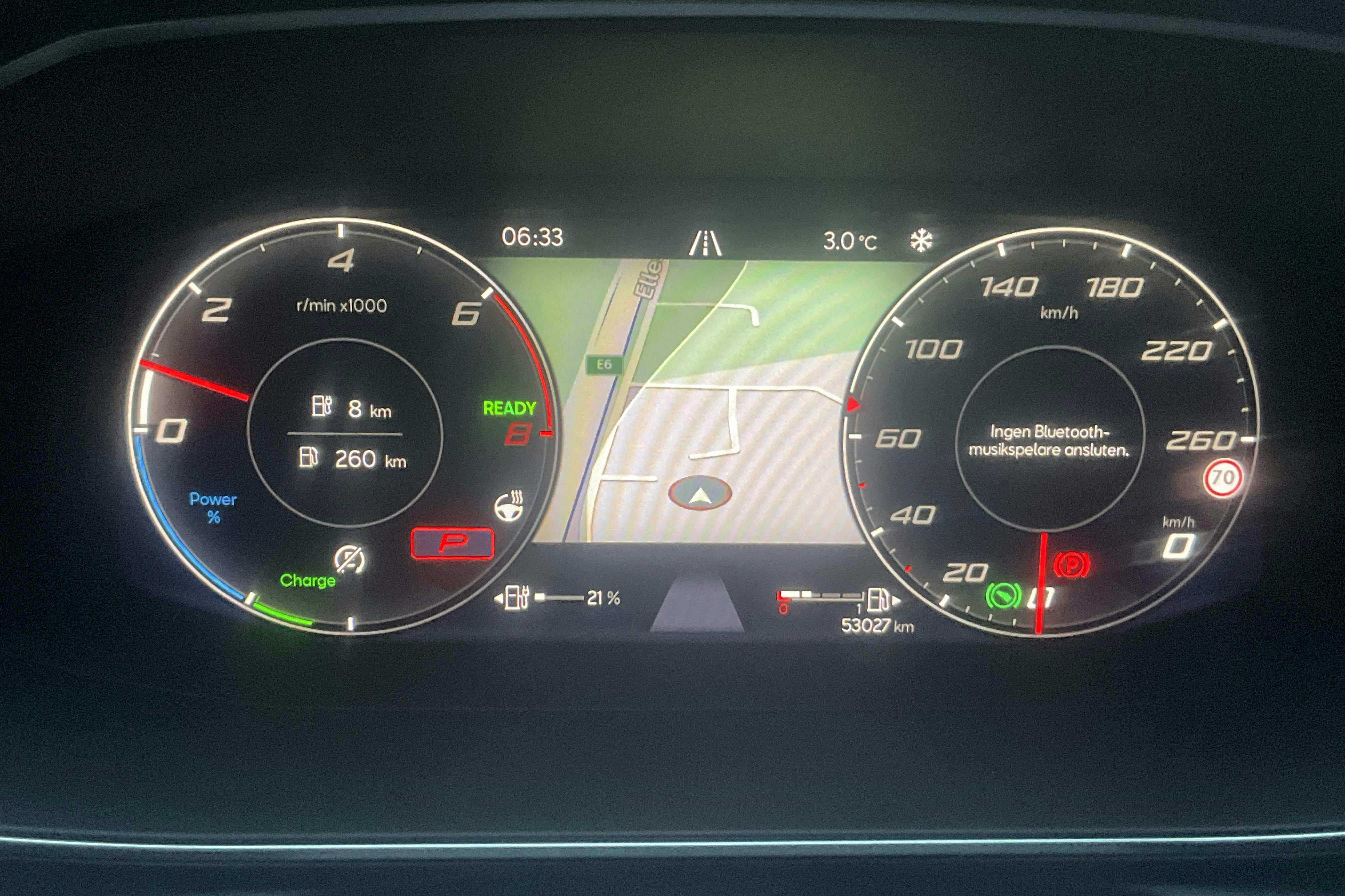 Seat Leon 1.4 e-Hybrid Plug-in Sportstourer (204hk) - 53 020 km - Automatic - black - 2021