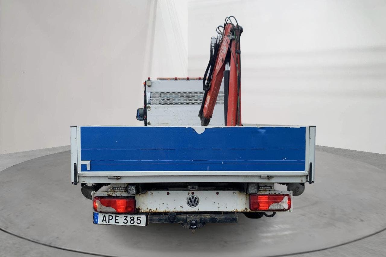 VW Crafter 35 2.0 TDI Flak (163hk) - 43 619 mil - Manuell - vit - 2015
