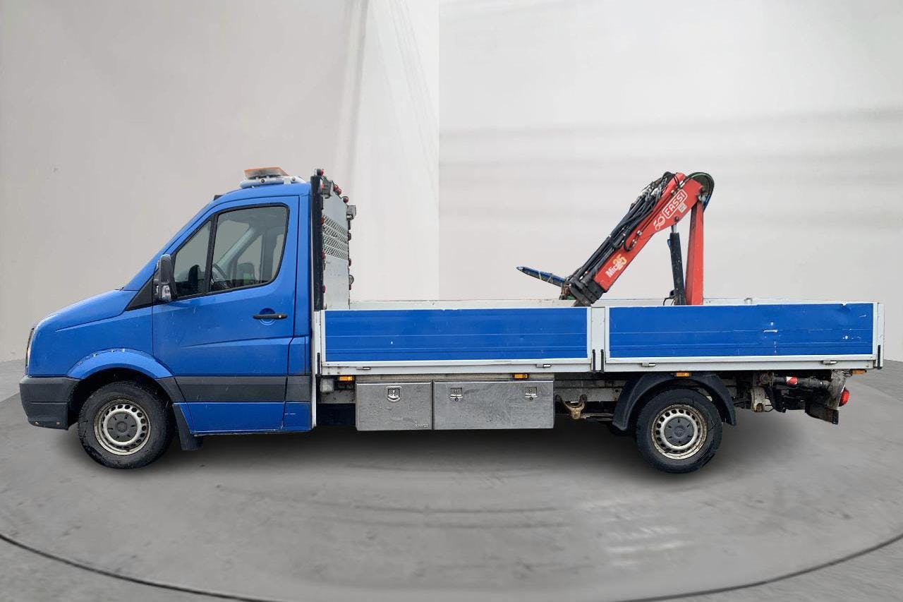 VW Crafter 35 2.0 TDI Flak (163hk) - 43 619 mil - Manuell - vit - 2015