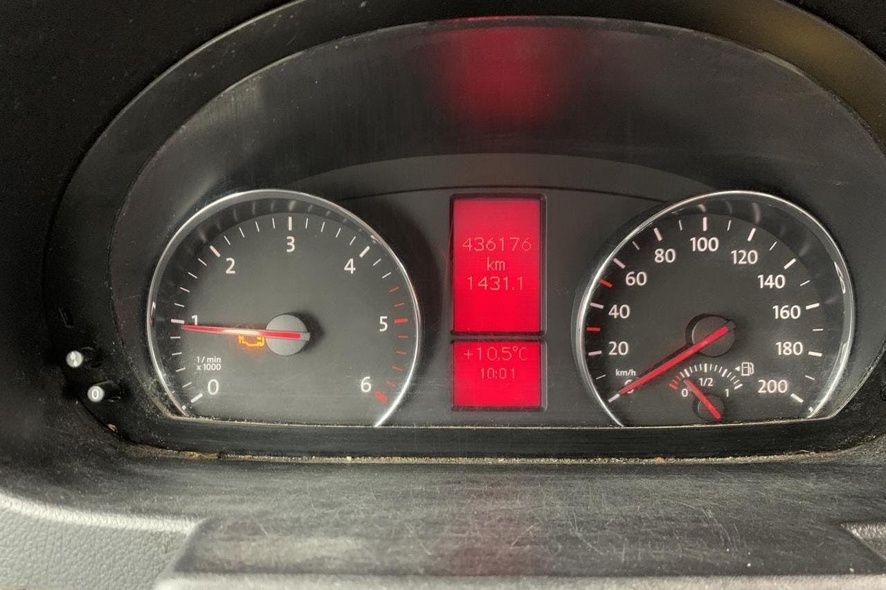 VW Crafter 35 2.0 TDI Flak (163hk) - 43 619 mil - Manuell - vit - 2015