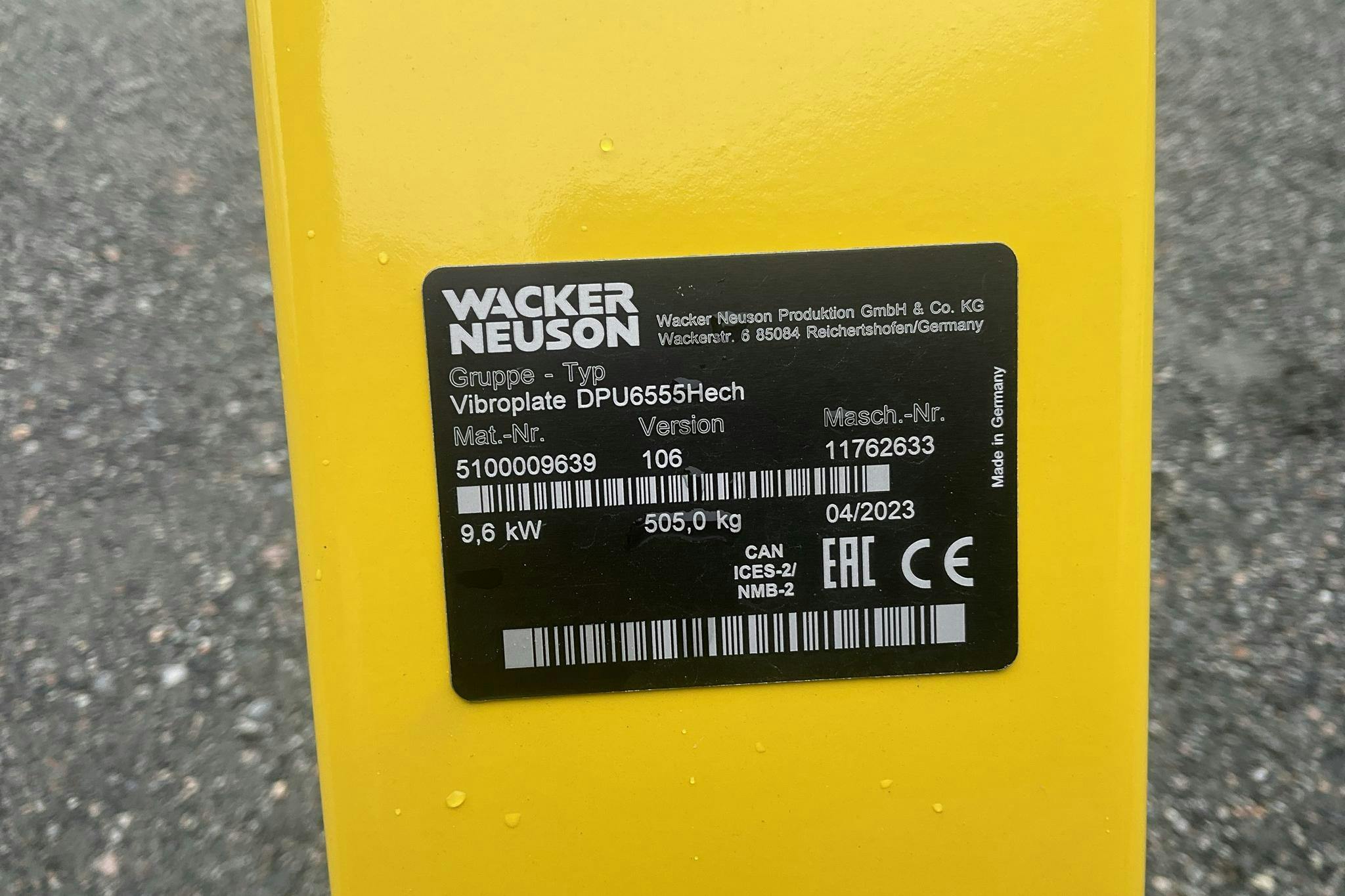 Wacker Neuson DPU6555 -  - 2023
