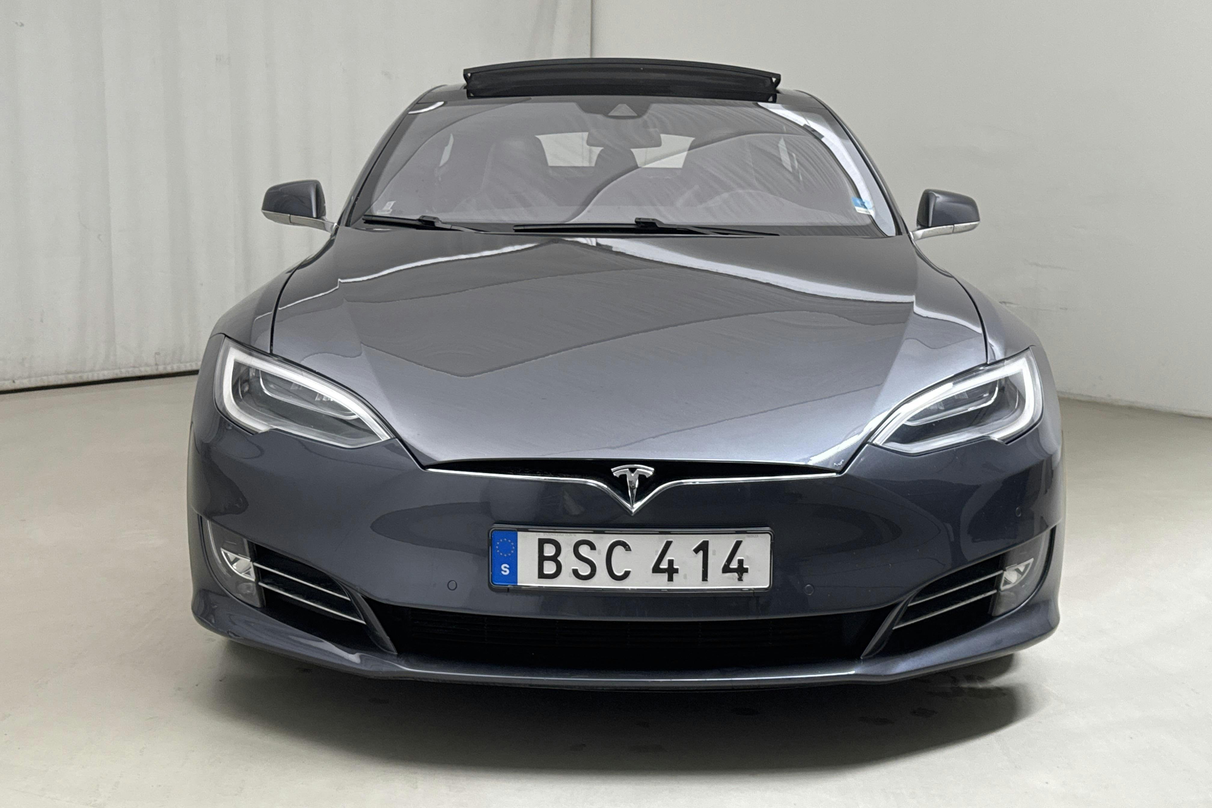 Tesla Model S 75D - 15 771 mil - Automat - grå - 2016