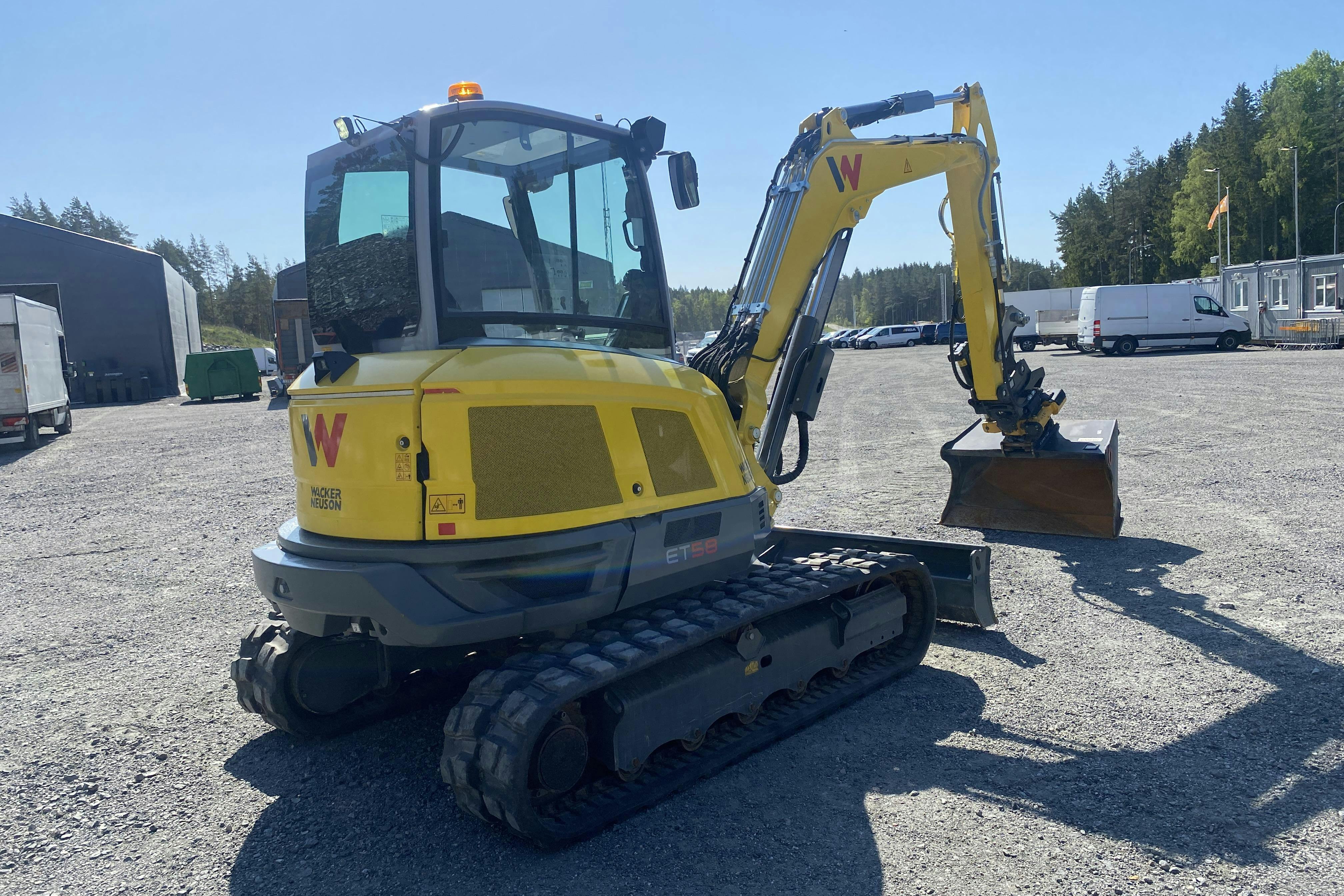 Wacker Neuson ET58 Minigrävare - 3 skopor -  - 2023