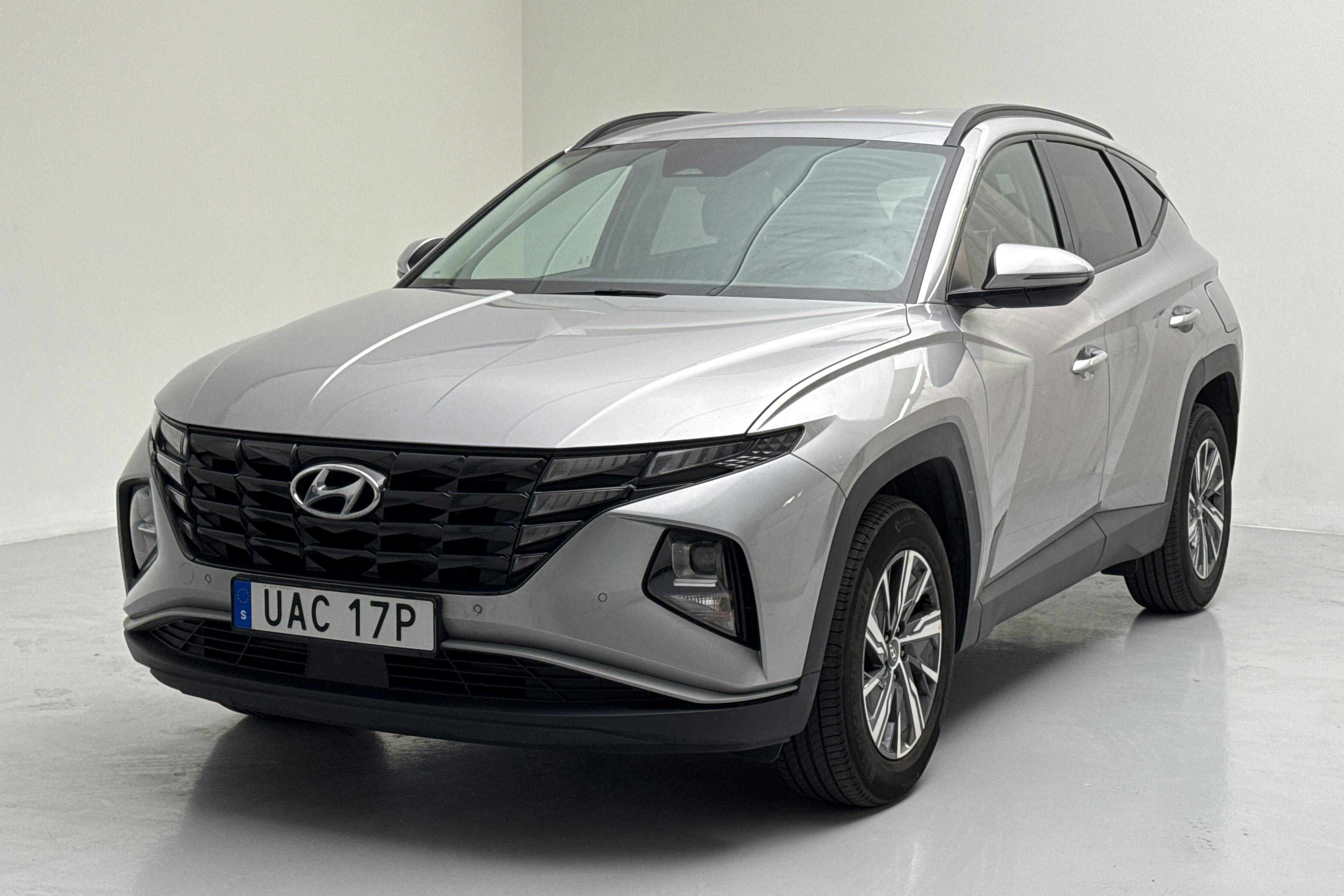 Hyundai Tucson 1.6 GDI Hybrid (230hk) - 65 820 km - Automatyczna - szary - 2021