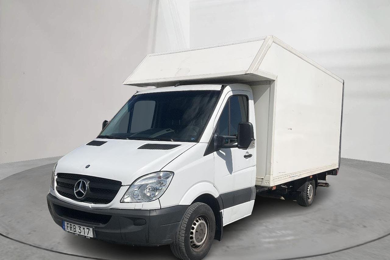 Mercedes Sprinter 319 CDI Volymskåp (190hk) - 20 659 mil - Automat - vit - 2012