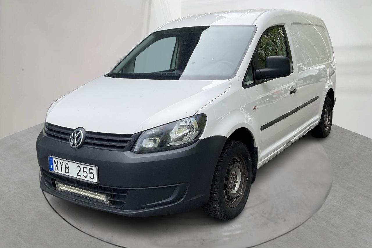 VW Caddy 1.6 TDI Maxi Skåp (102hk) - 20 346 mil - Manuell - vit - 2014