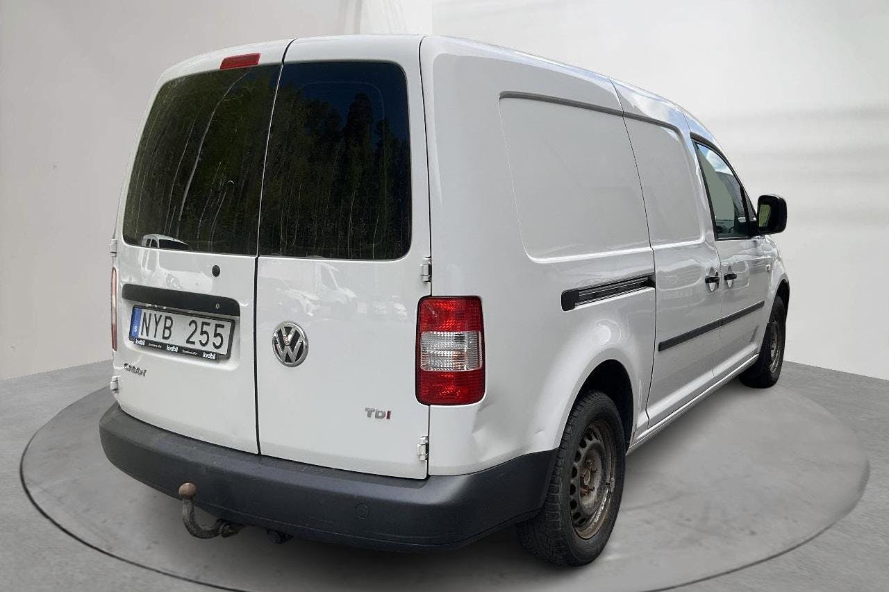 VW Caddy 1.6 TDI Maxi Skåp (102hk) - 20 346 mil - Manuell - vit - 2014