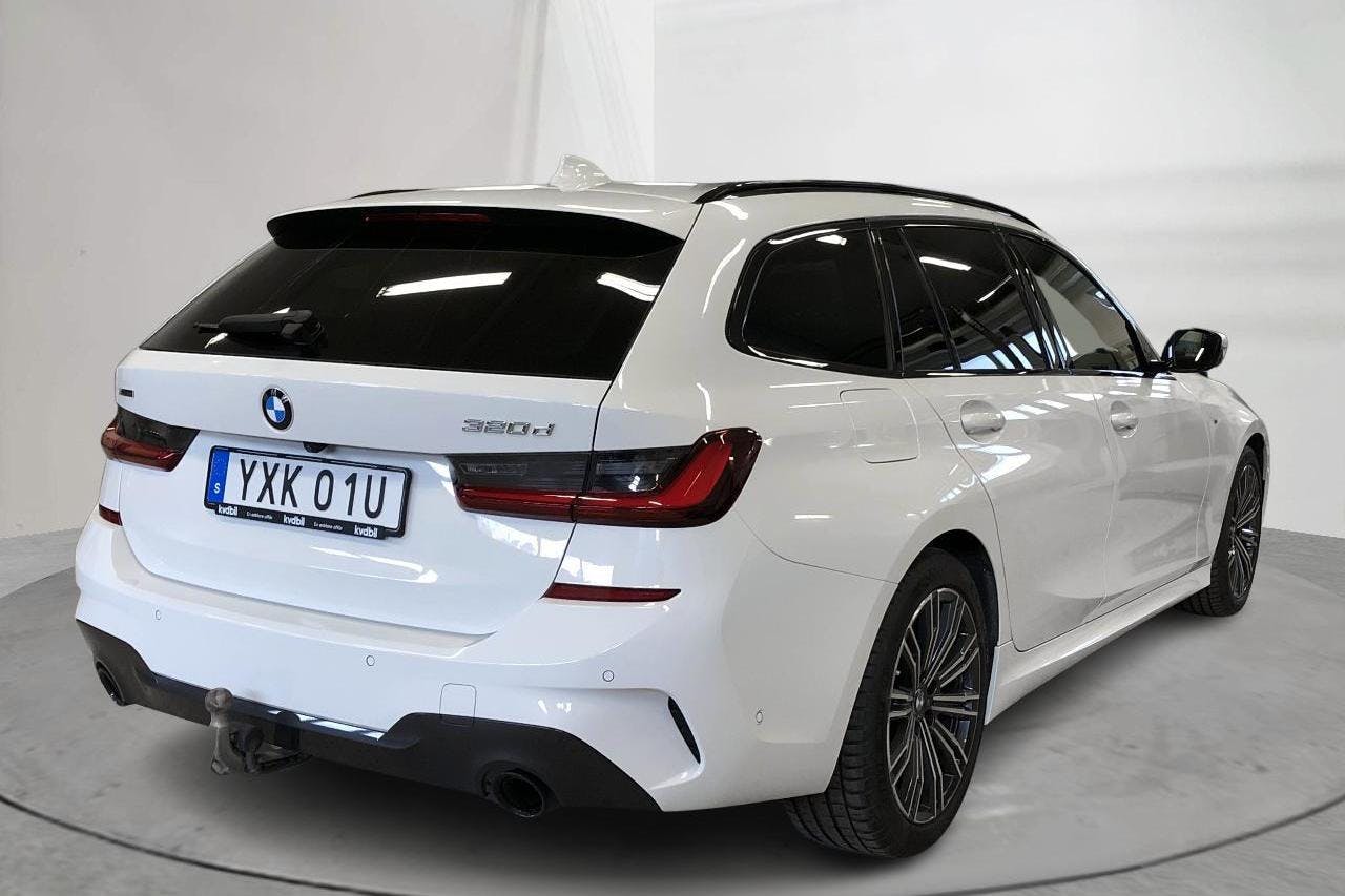 BMW 320d xDrive Touring, G21 (190hk+11hk) - 97 780 km - Automatic - white - 2022