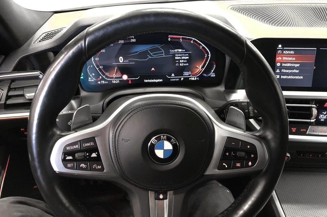 BMW 320d xDrive Touring, G21 (190hk+11hk) - 97 780 km - Automatic - white - 2022