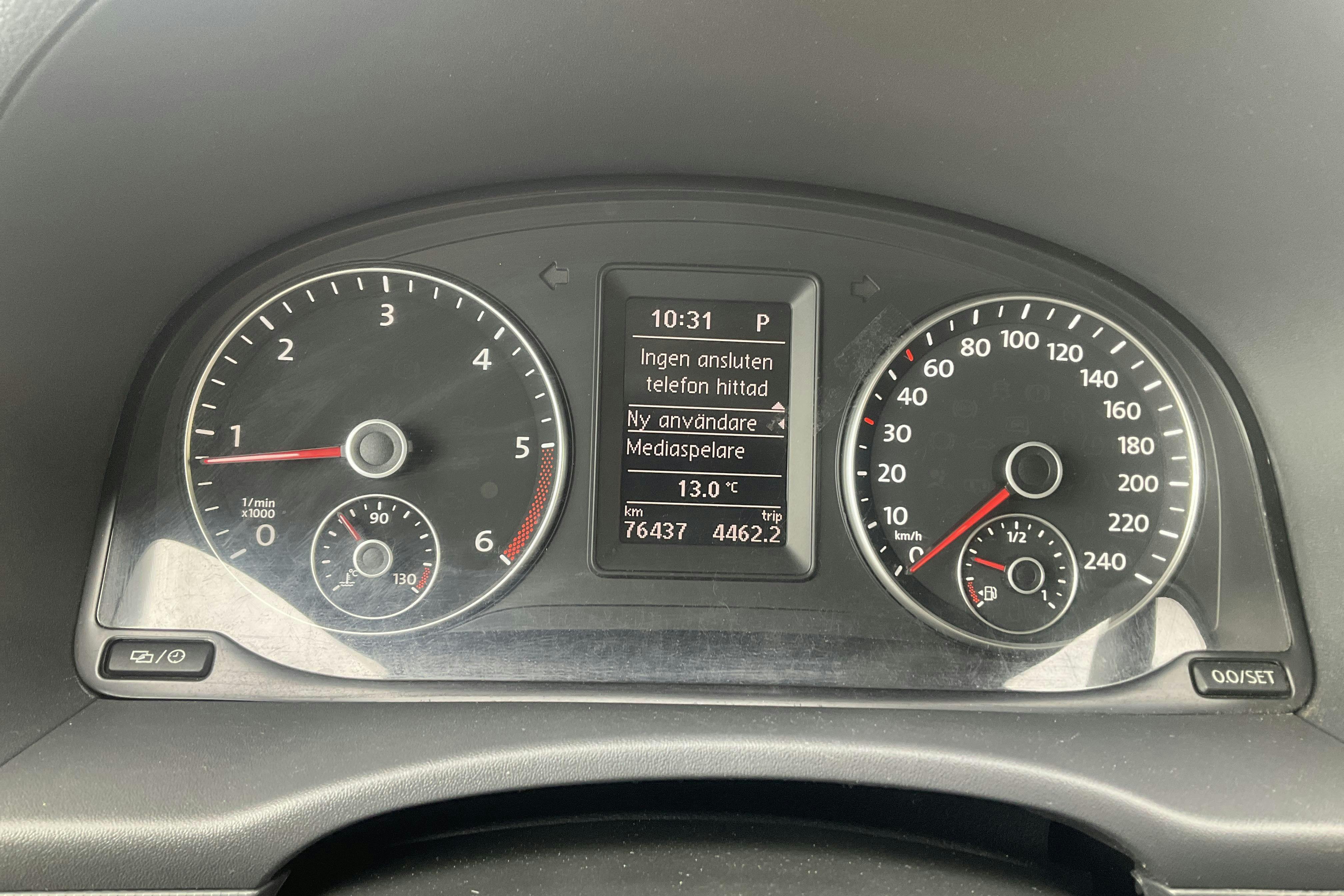 VW Caddy 2.0 TDI Maxi Skåp 4-motion (140hk) - 7 643 mil - Automat - vit - 2014