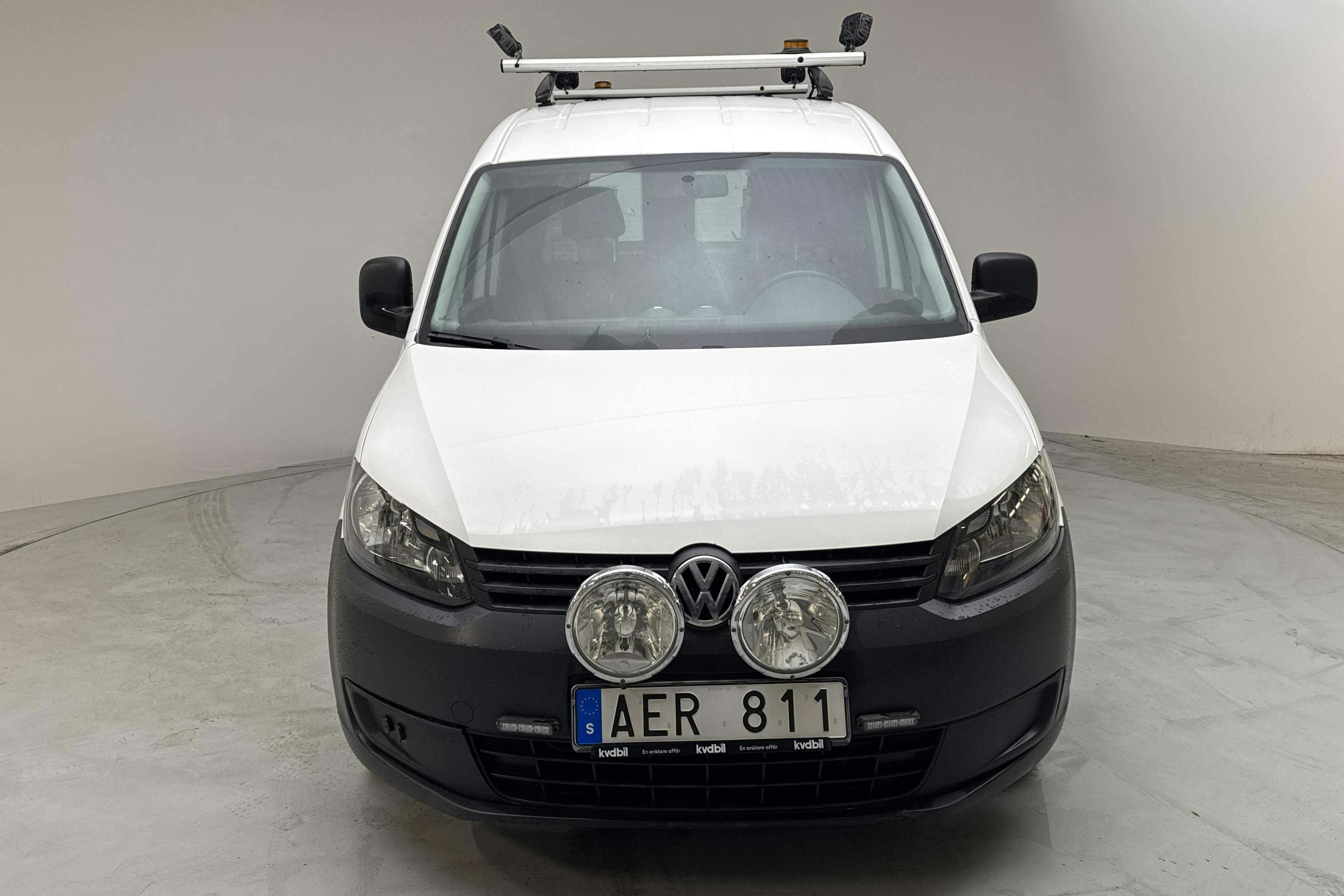 VW Caddy 2.0 TDI Maxi Skåp 4-motion (140hk) - 7 643 mil - Automat - vit - 2014