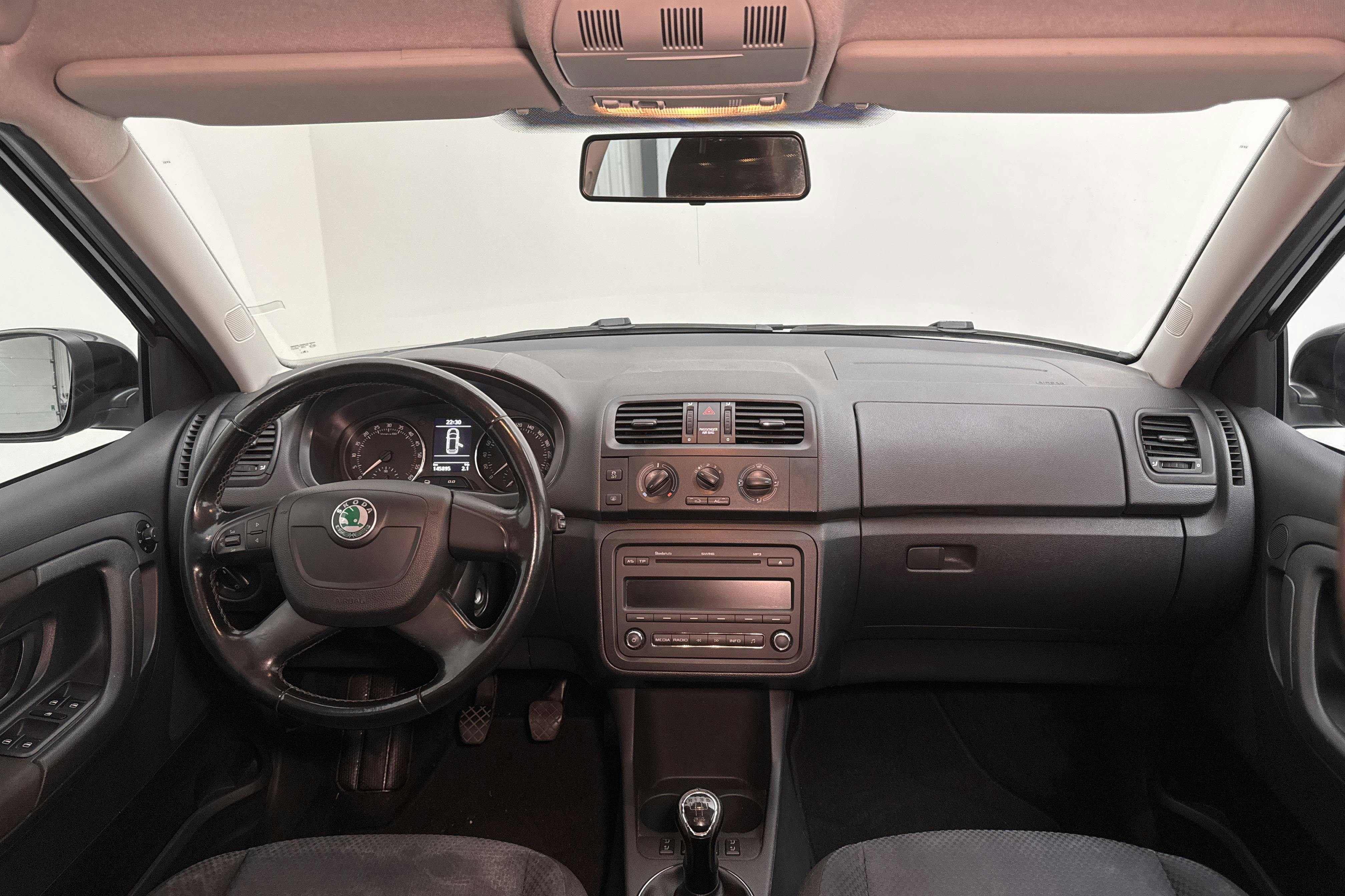 Skoda Fabia 1.6 TDI Combi (75hk) - 14 589 mil - Manuell - svart - 2012