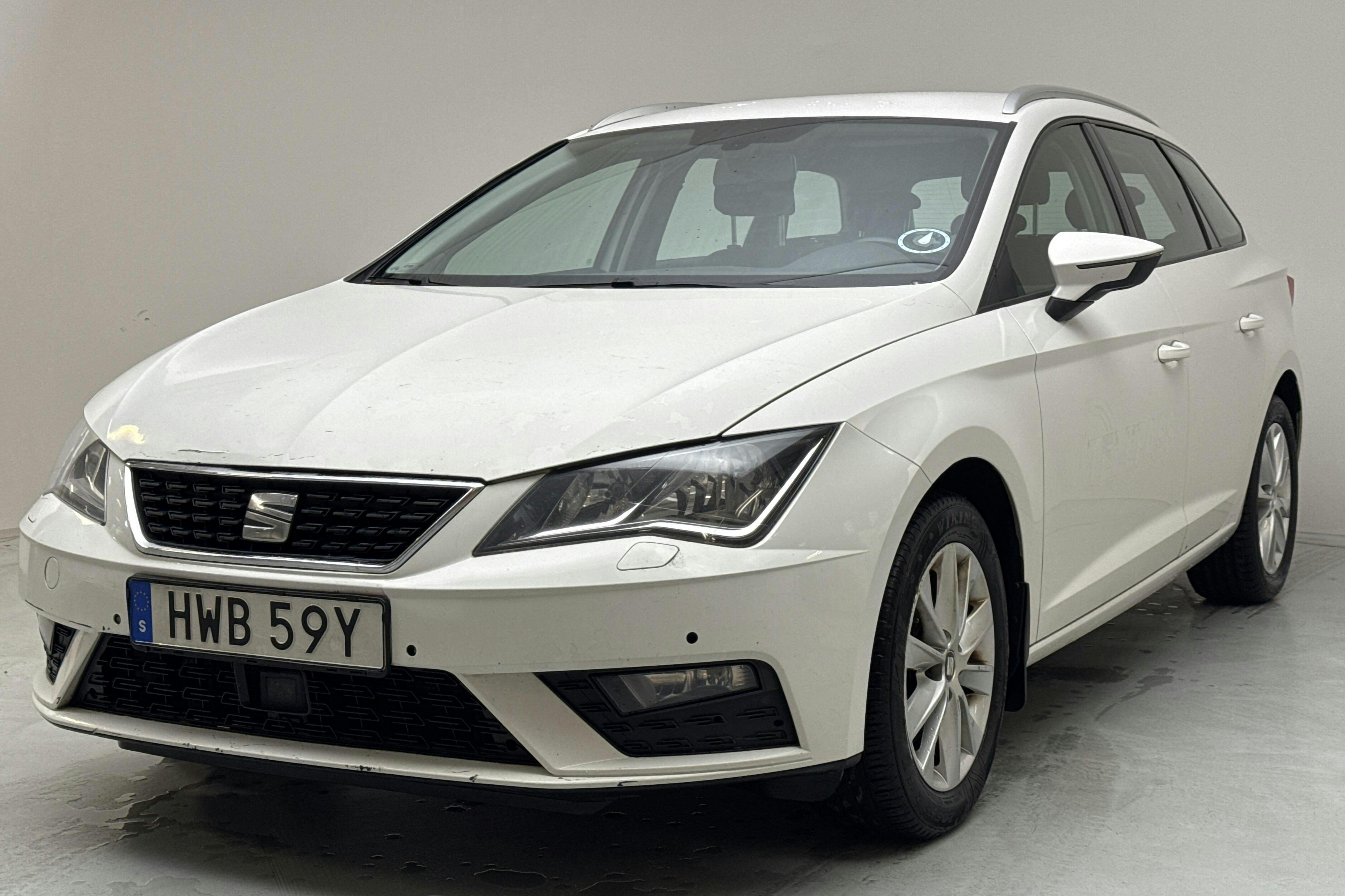 Seat Leon 1.5 TGI ST (130hk) - 37 230 mil - Manuell - vit - 2020