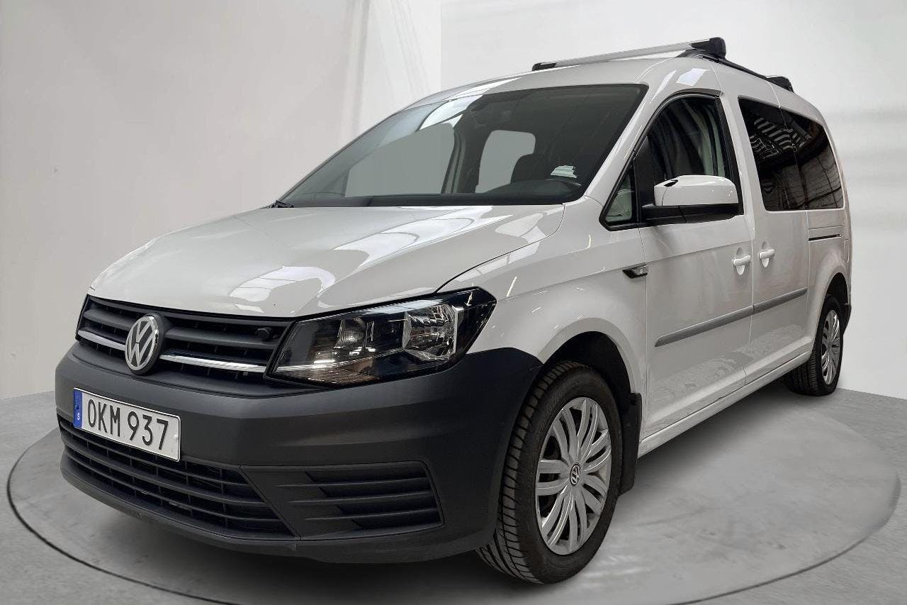 VW Caddy Maxi Life 2.0 TDI (102hk) - 60 250 km - Käsitsi - valge - 2017