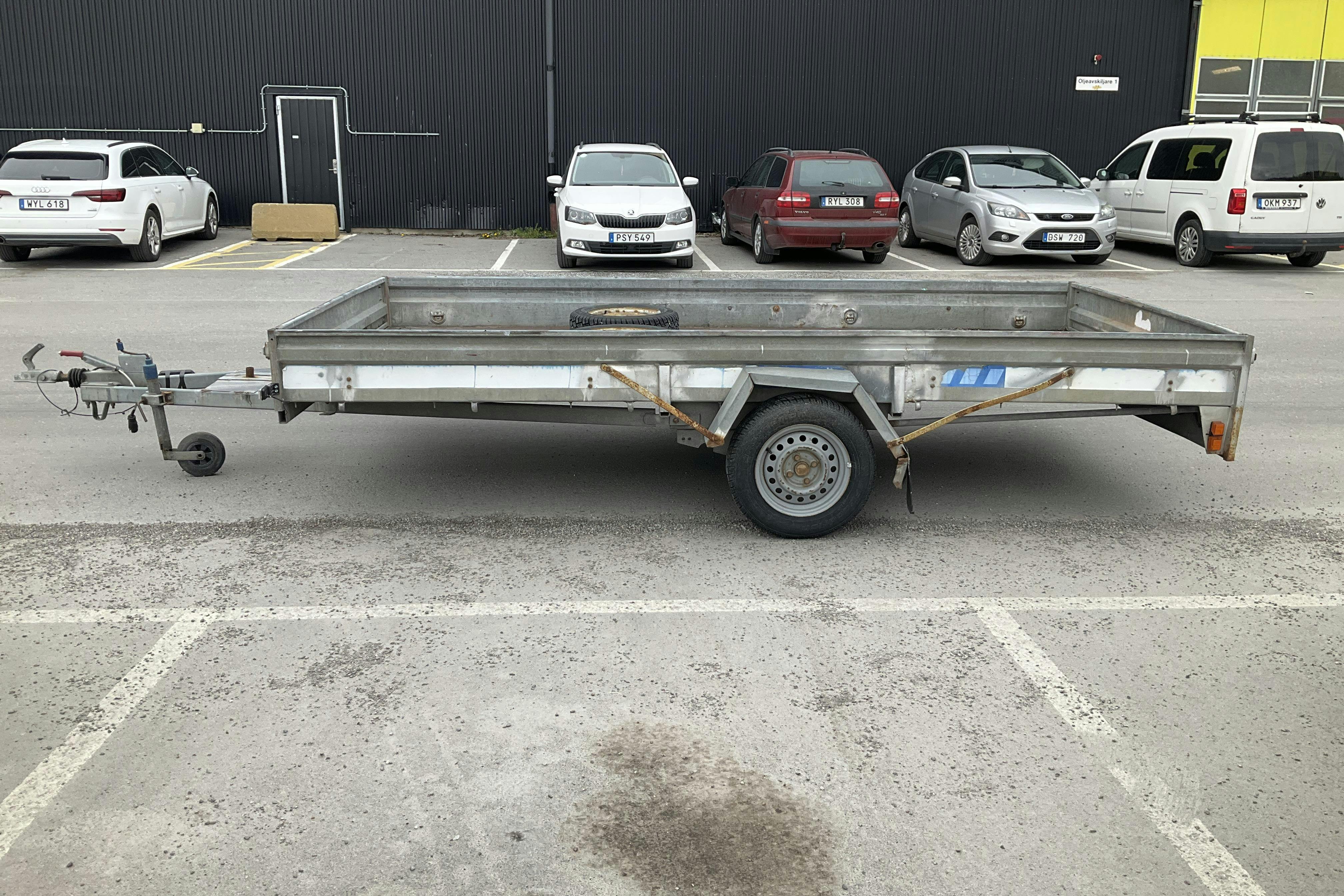 TRAILERGRUPPEN X 1000 Släpvagn - 0 km - grå - 1996