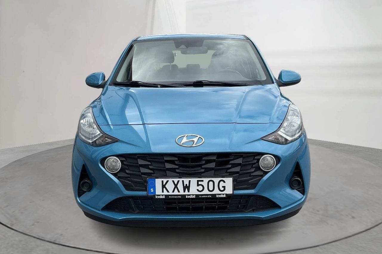 Hyundai i10 1.0 MPi (67hk) - 8 428 mil - Manuell - blå - 2020