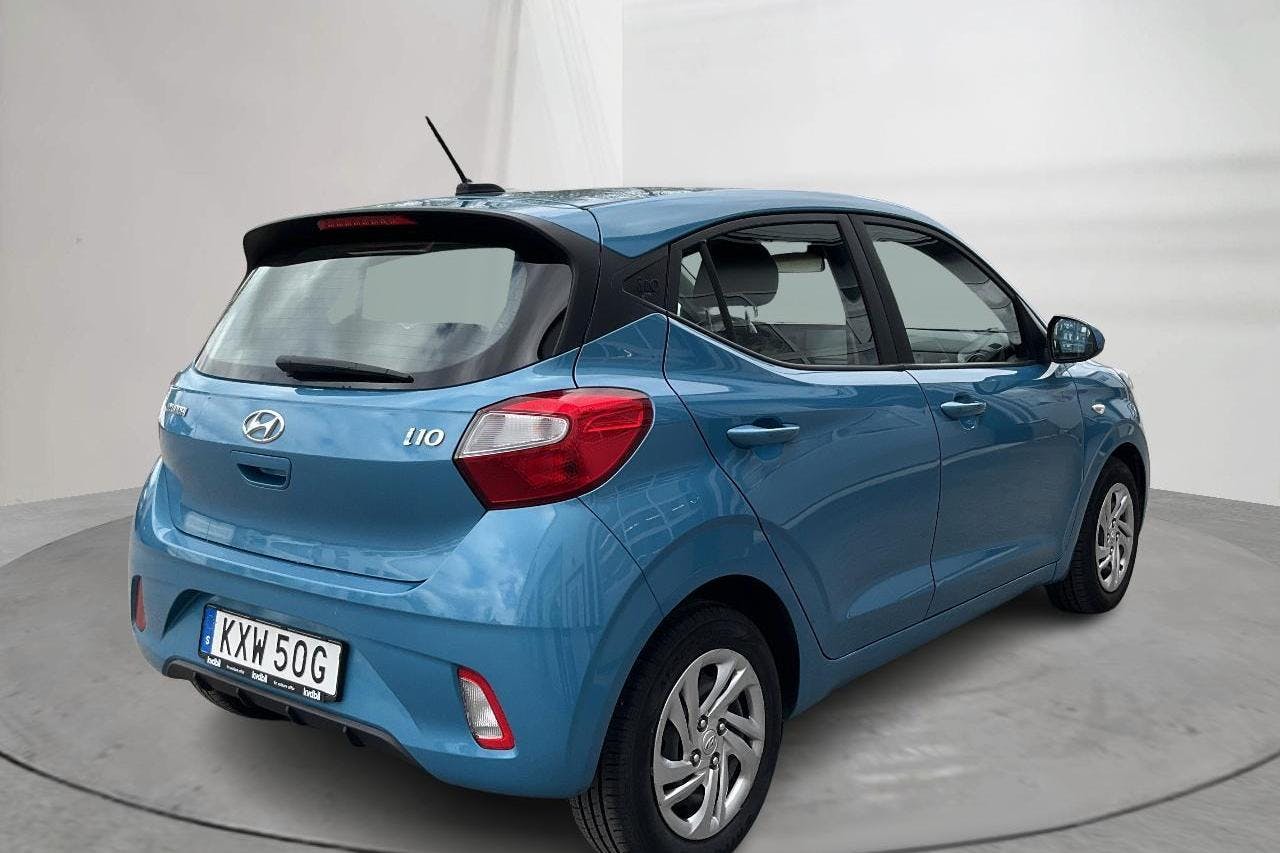 Hyundai i10 1.0 MPi (67hk) - 8 428 mil - Manuell - blå - 2020