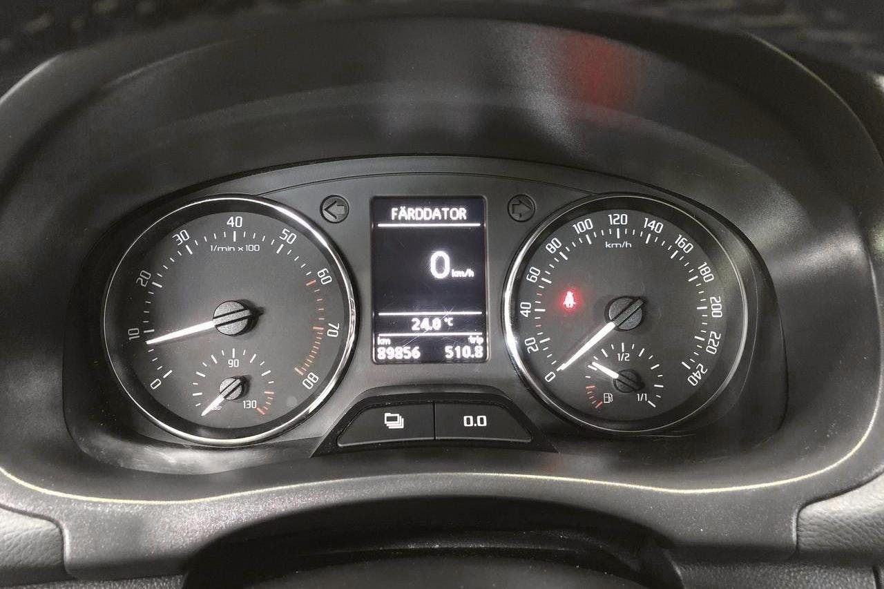 Skoda Fabia 1.2 TSI Combi (86hk) - 8 985 mil - Manuell - Dark Blue - 2013