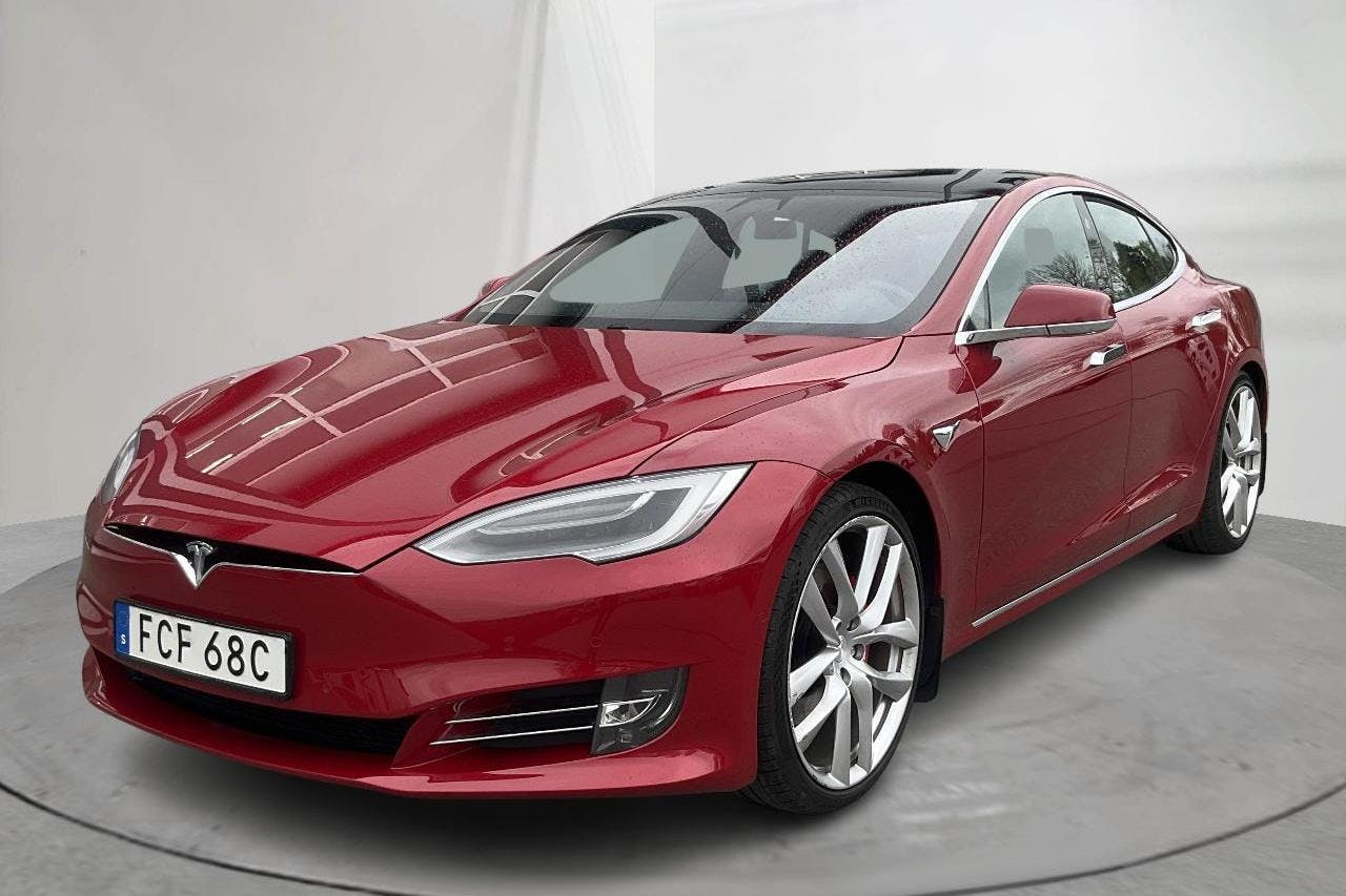 Tesla Model S Dual Motor Performance AWD - 7 231 mil - Automat - röd - 2019