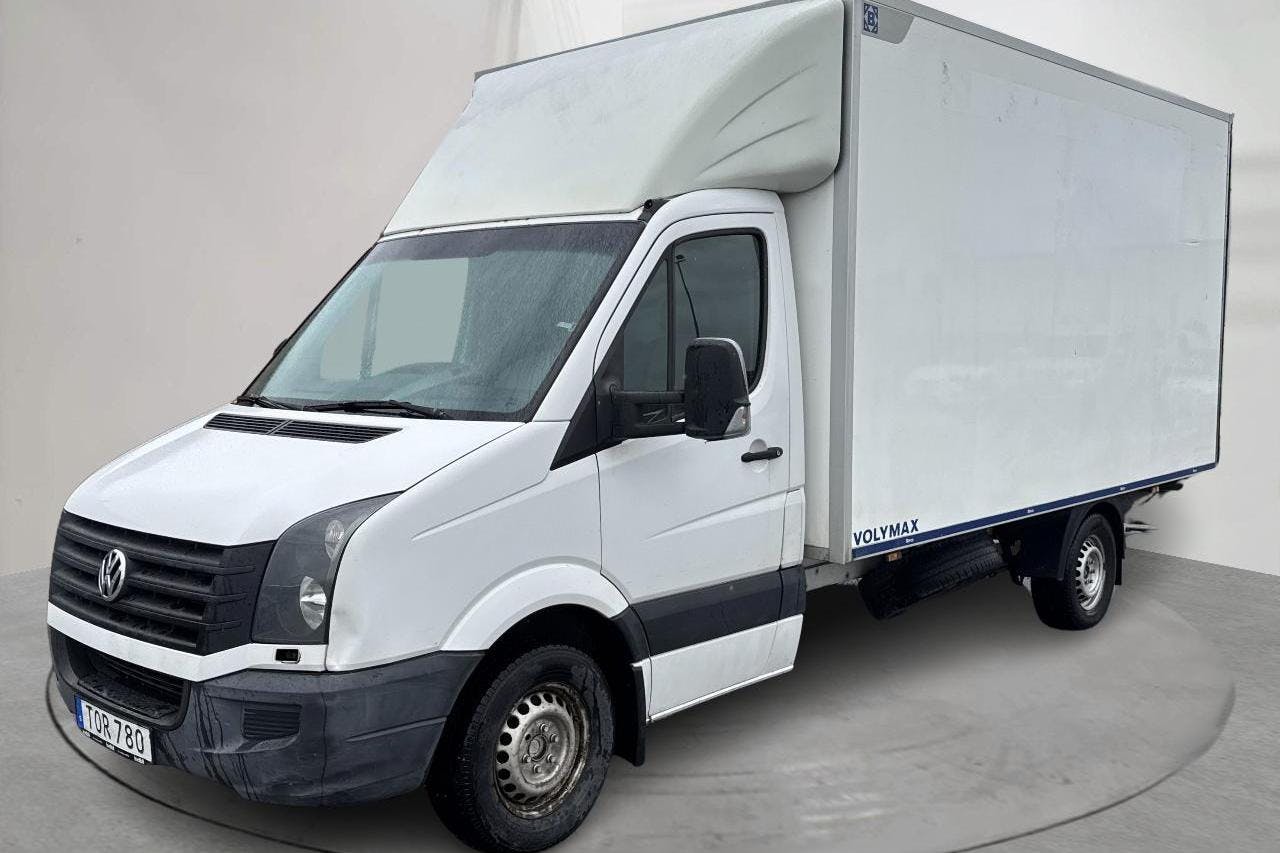 Presentation photo 1 of 11: VW Crafter 35 2.0 TDI Volymskåp (163hk) - 271 220 km - Manual - white - 2015