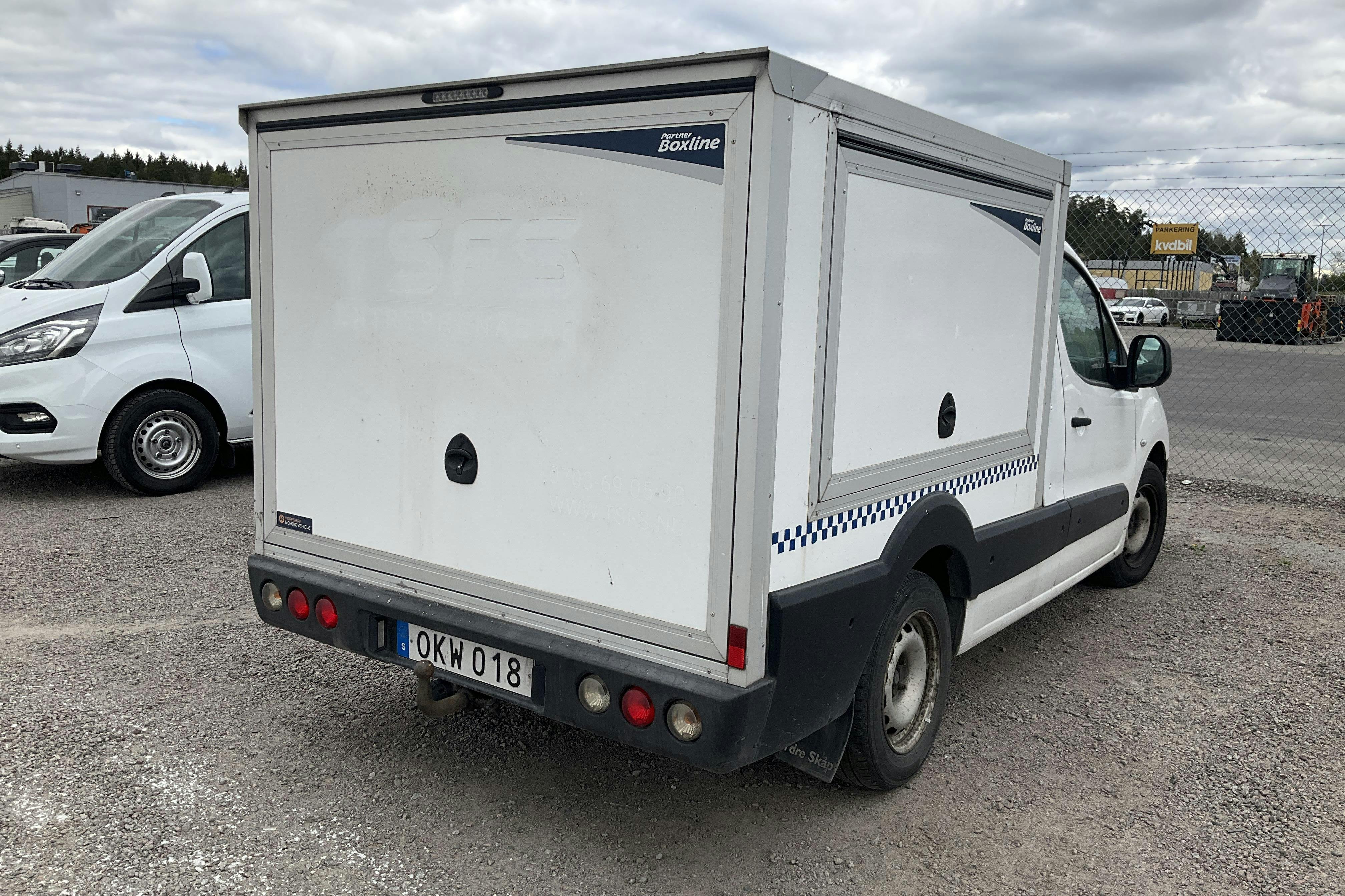 Peugeot Partner 1.6 BlueHDI Skåp (100hk) - 0 mil - Manuell - vit - 2016