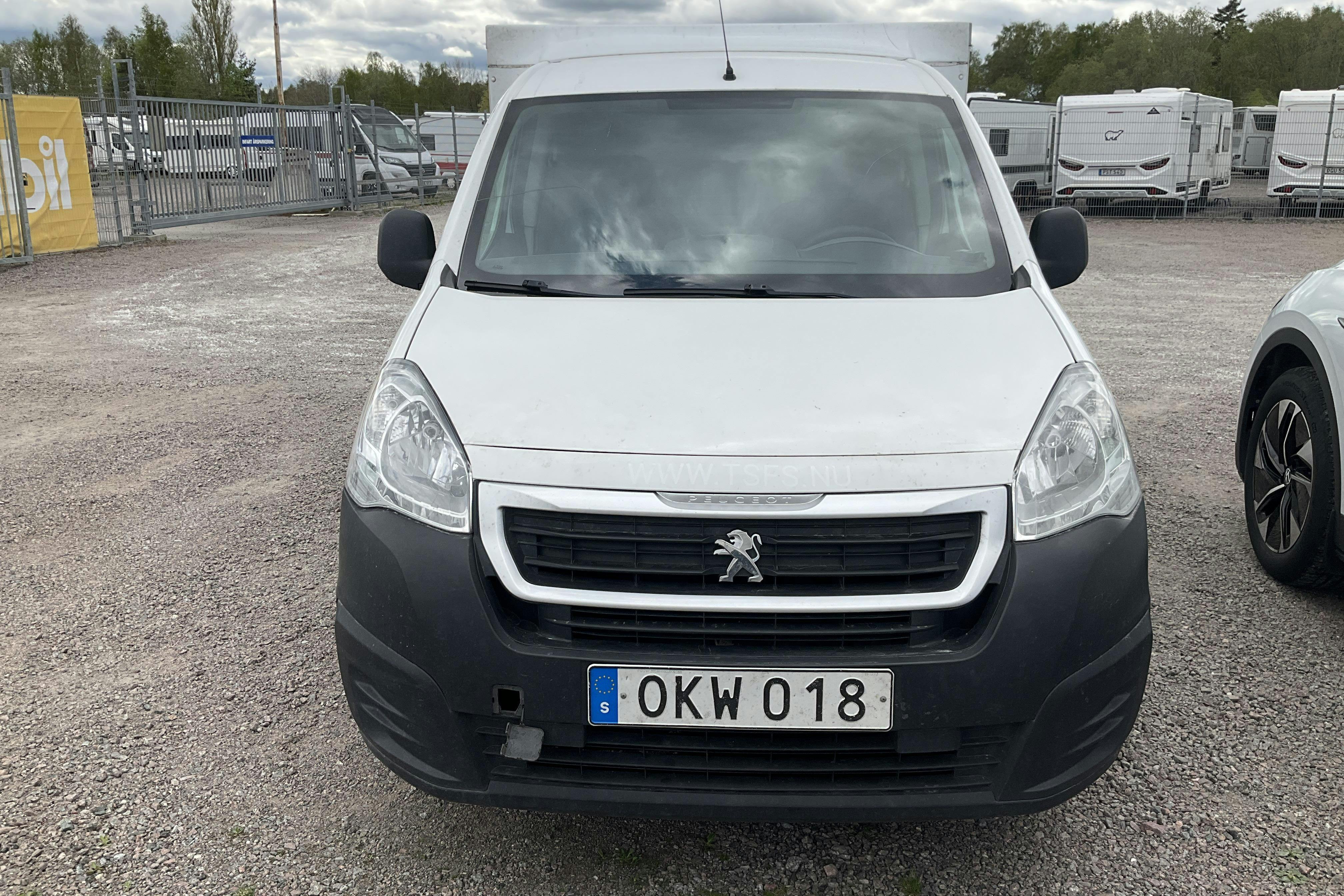 Peugeot Partner 1.6 BlueHDI Skåp (100hk) - 0 mil - Manuell - vit - 2016