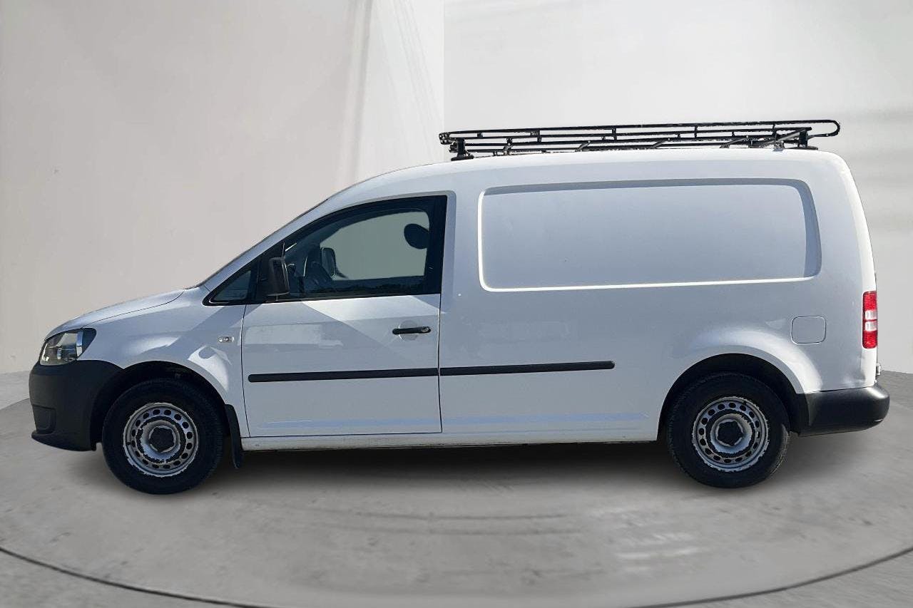 VW Caddy 2.0 Ecofuel Maxi Skåp (109hk) - 5 887 mil - Manuell - vit - 2013