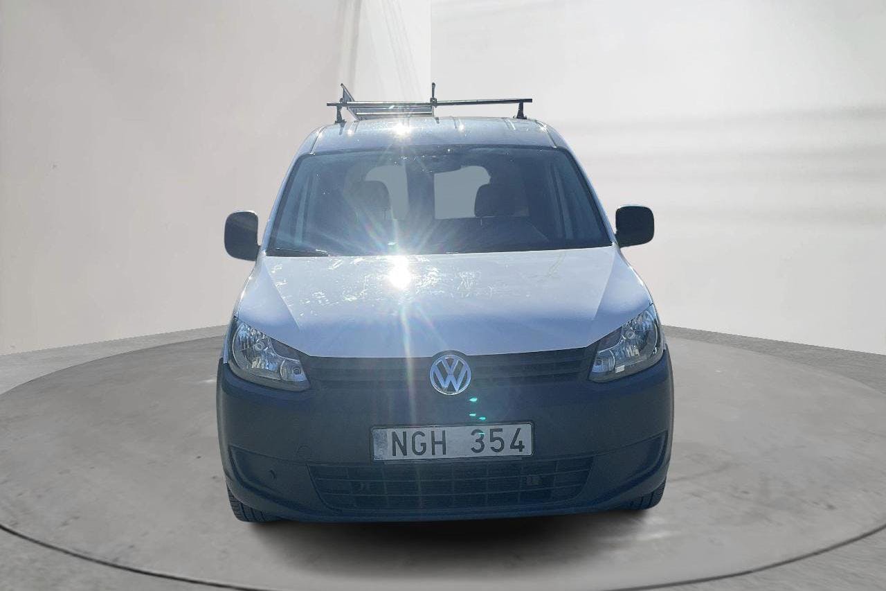 VW Caddy 2.0 Ecofuel Maxi Skåp (109hk) - 5 887 mil - Manuell - vit - 2013