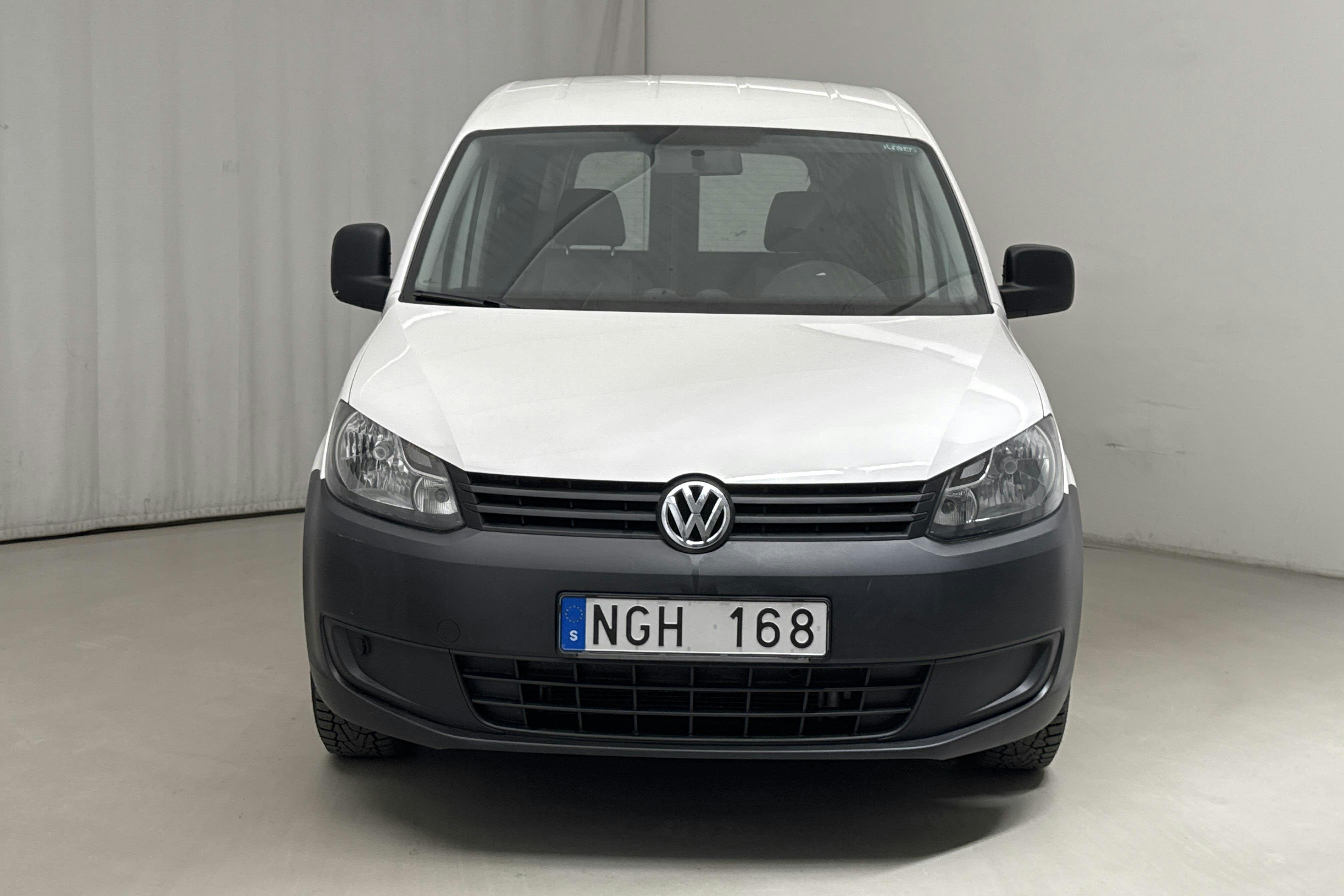 VW Caddy 2.0 Ecofuel Skåp (109hk) - 11 877 mil - Manuell - vit - 2013