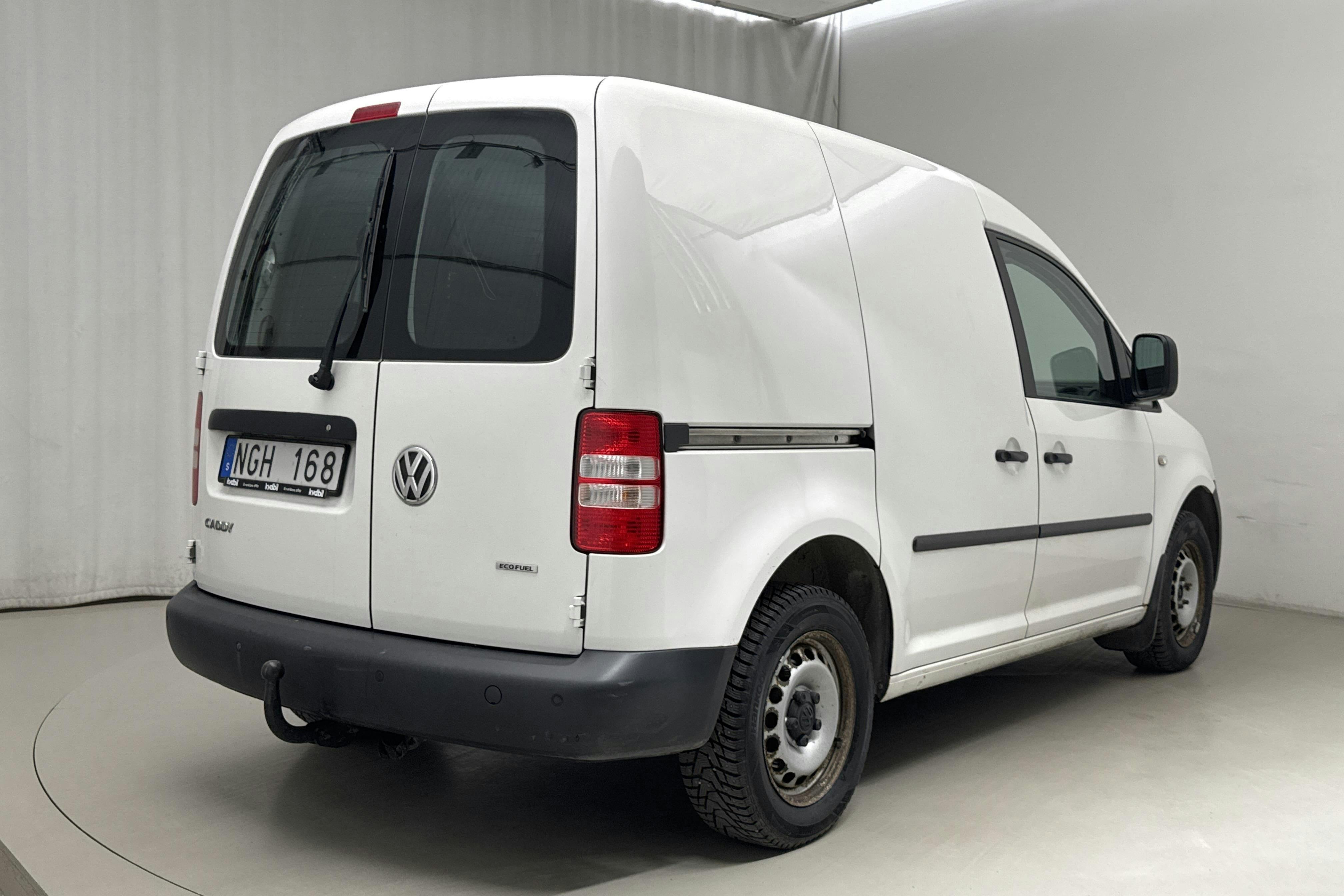 VW Caddy 2.0 Ecofuel Skåp (109hk) - 11 877 mil - Manuell - vit - 2013