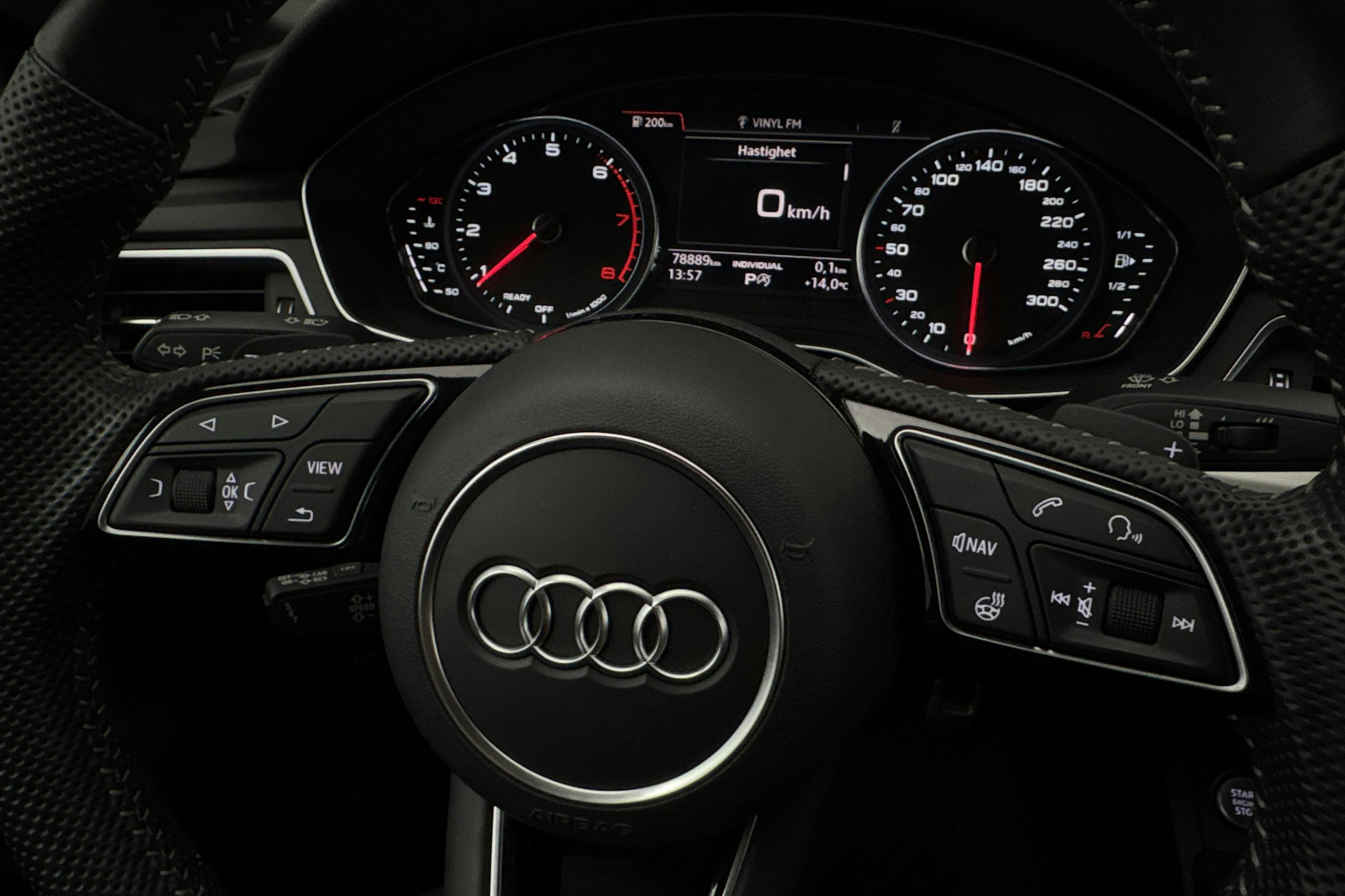 Audi A5 Sportback 40 TFSI (190hk) - 7 889 mil - Automat - silver - 2019