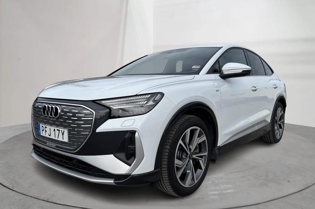 Audi Q4 50 Sportback e-tron quattro 77 kWh (299hk) - 7 889 mil - Automat - vit - 2023