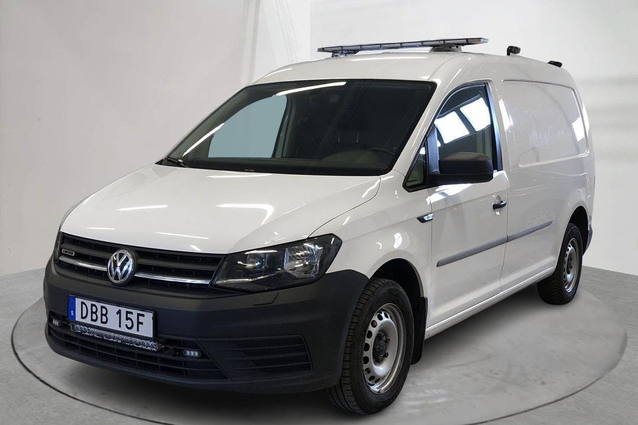 VW Caddy 2.0 TDI Maxi Skåp 4MOTION (122hk) - 147 150 km - Käsitsi - valge - 2020