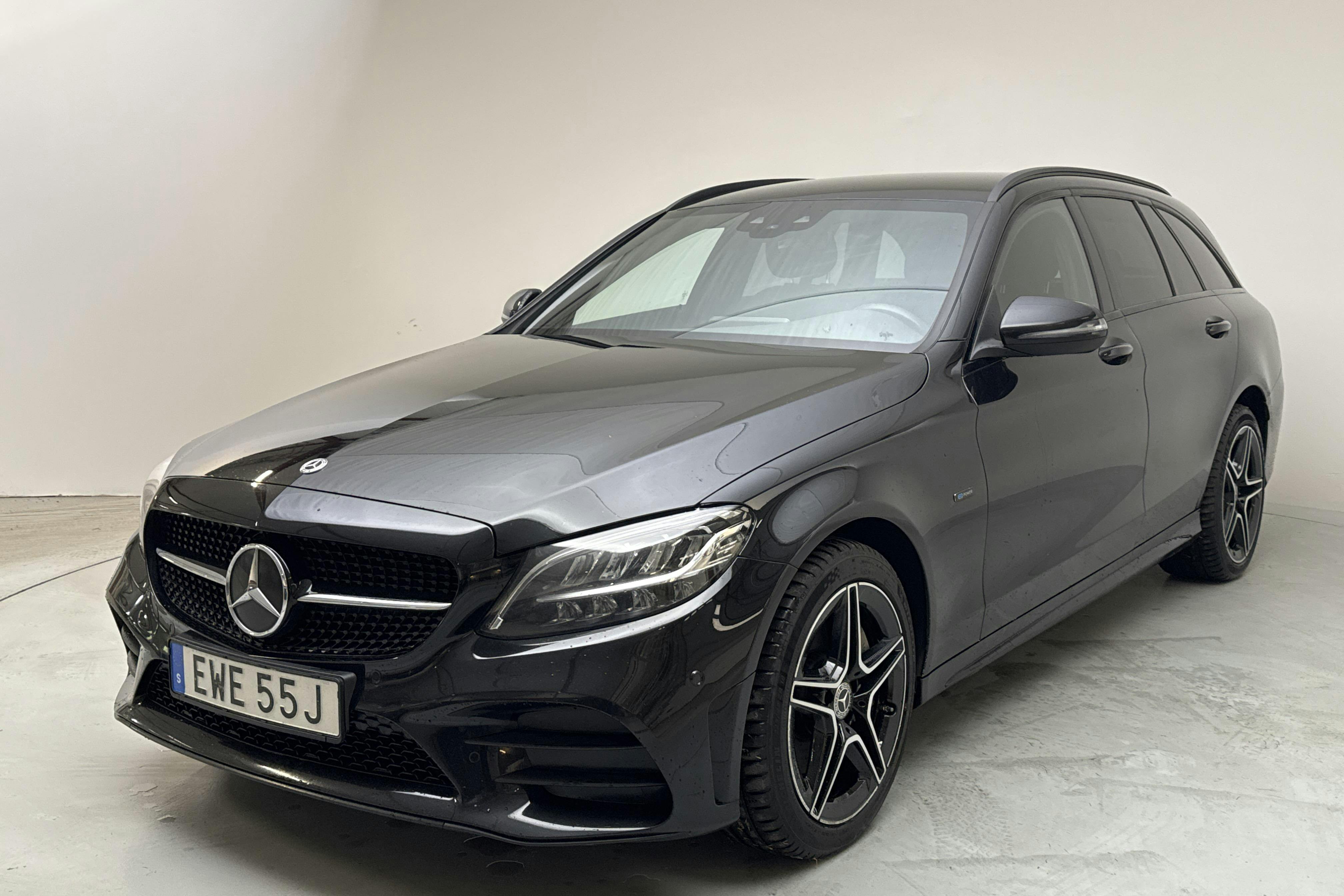 Mercedes C 300 de Kombi S205 (306hk) - 18 188 mil - Automat - svart - 2021