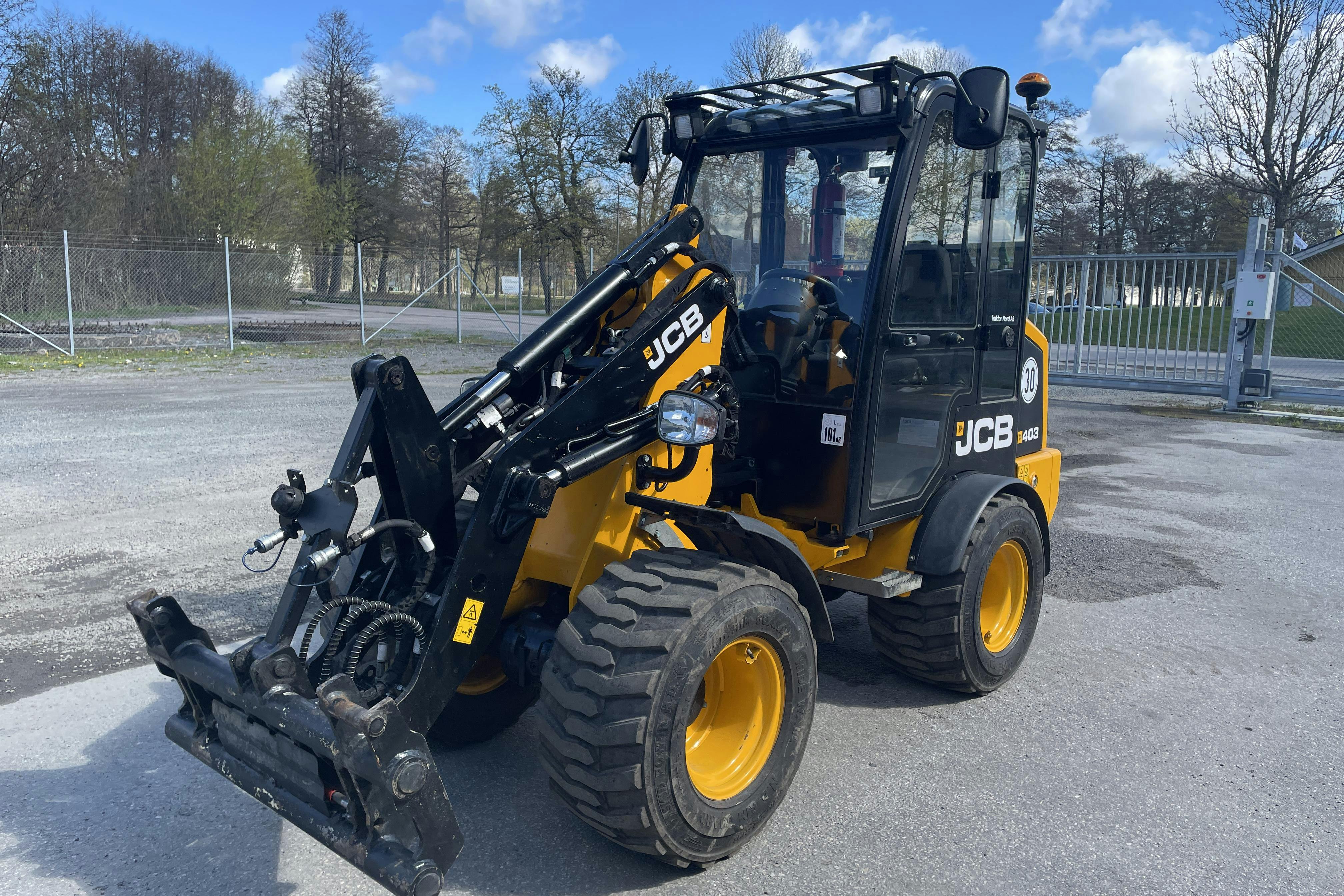 JCB 403 hjullastare -  - 2017