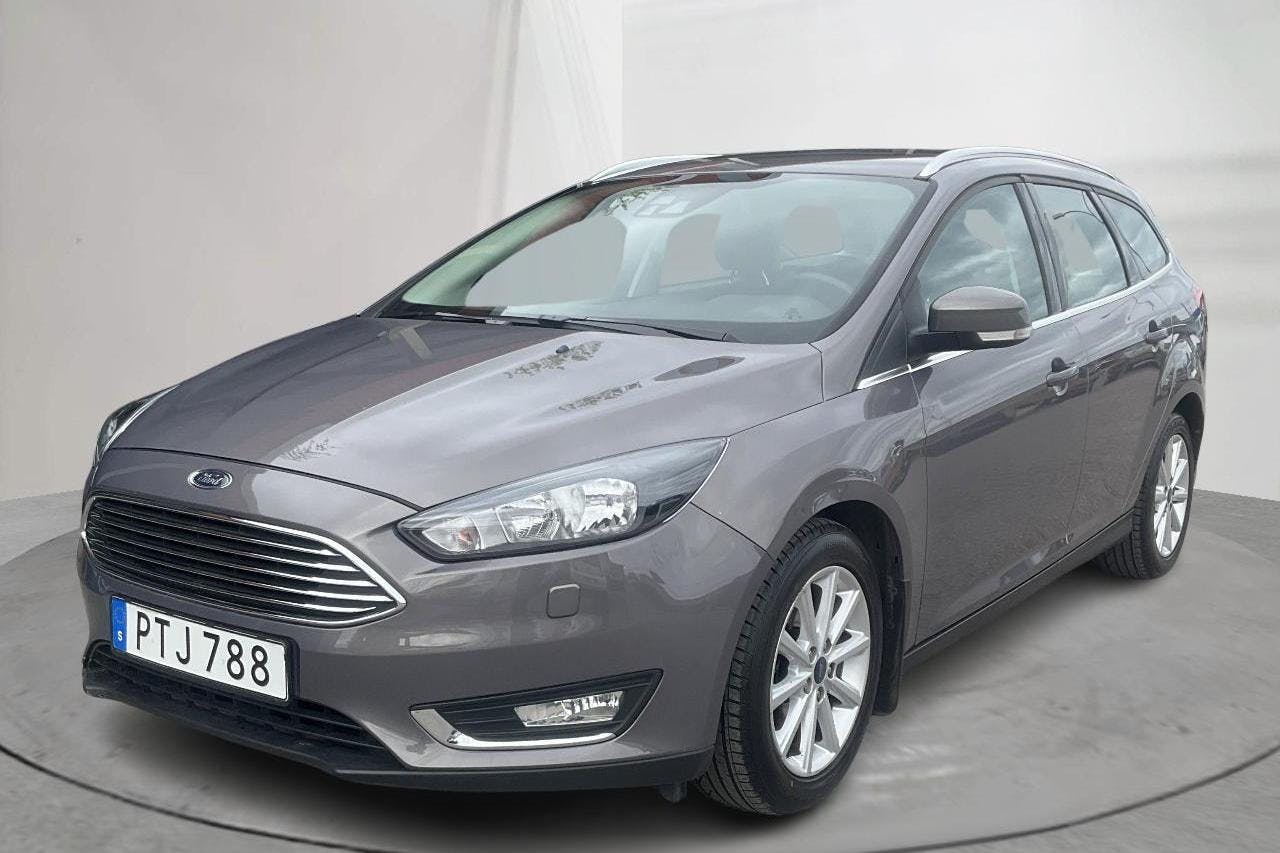 Ford Focus 1.0 EcoBoost Kombi (100hk) - 66 080 km - Manualna - brązowy - 2015
